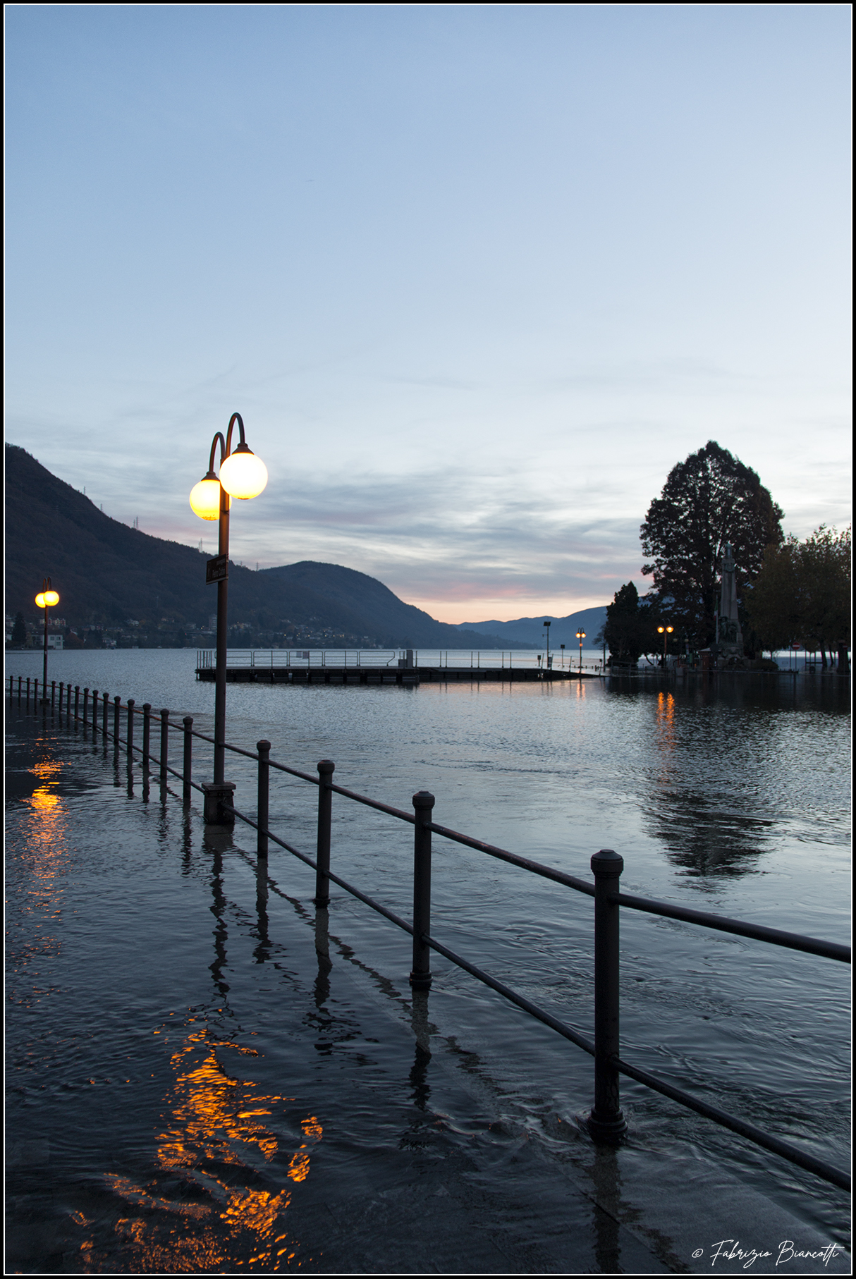 When the Lake was not in its place...