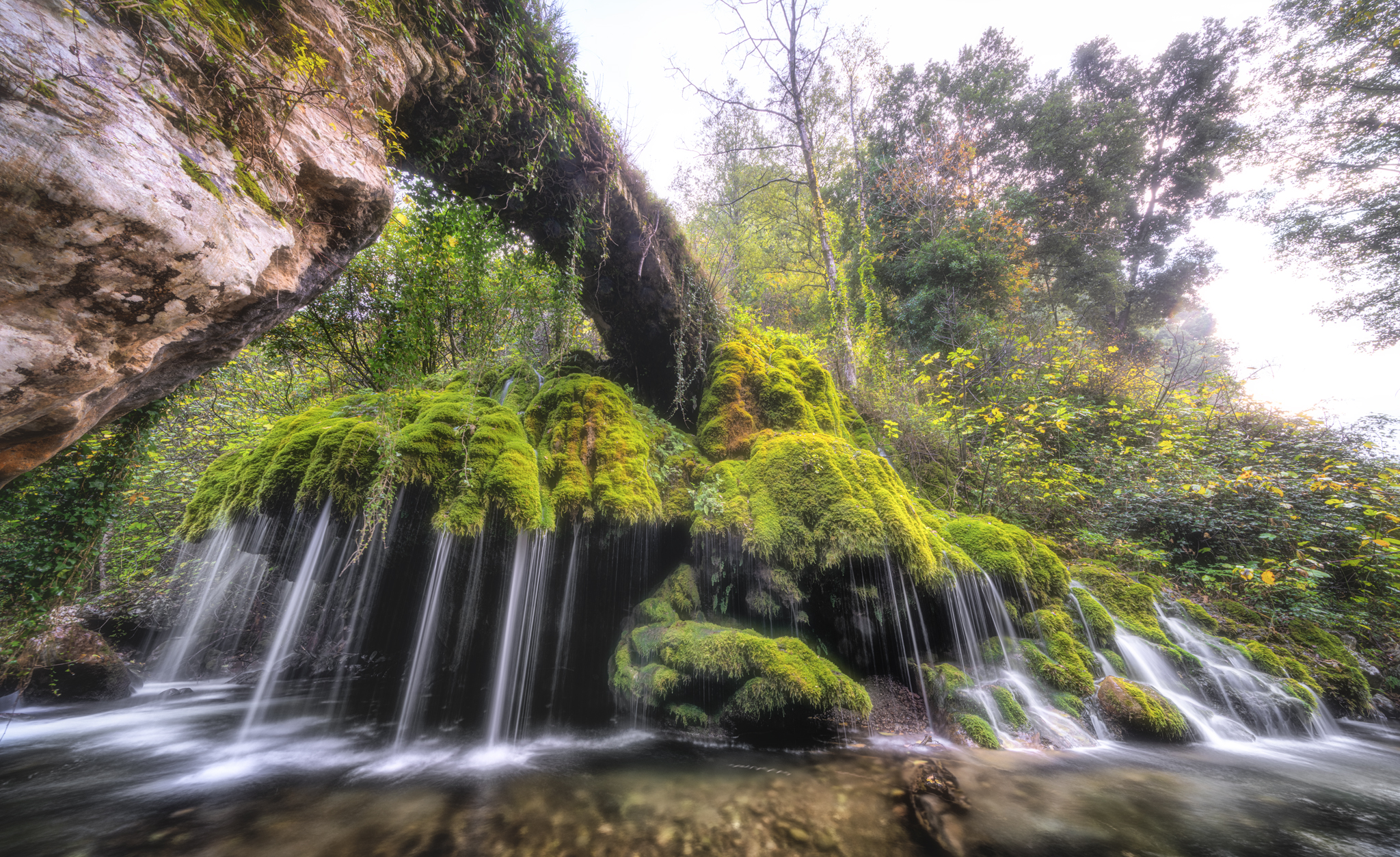 Cascata capelli di Venere