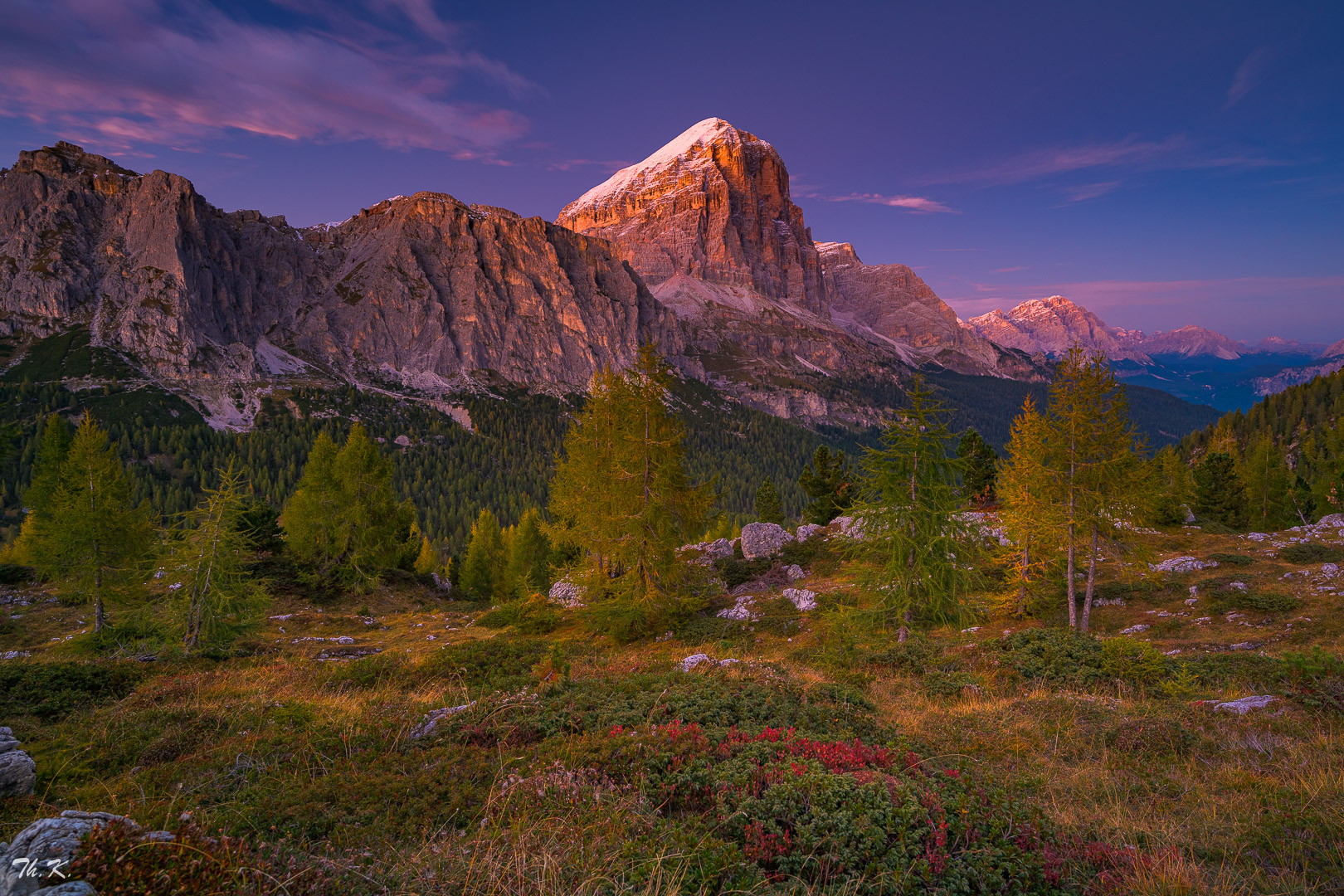 Tofana nell'ultima Luce