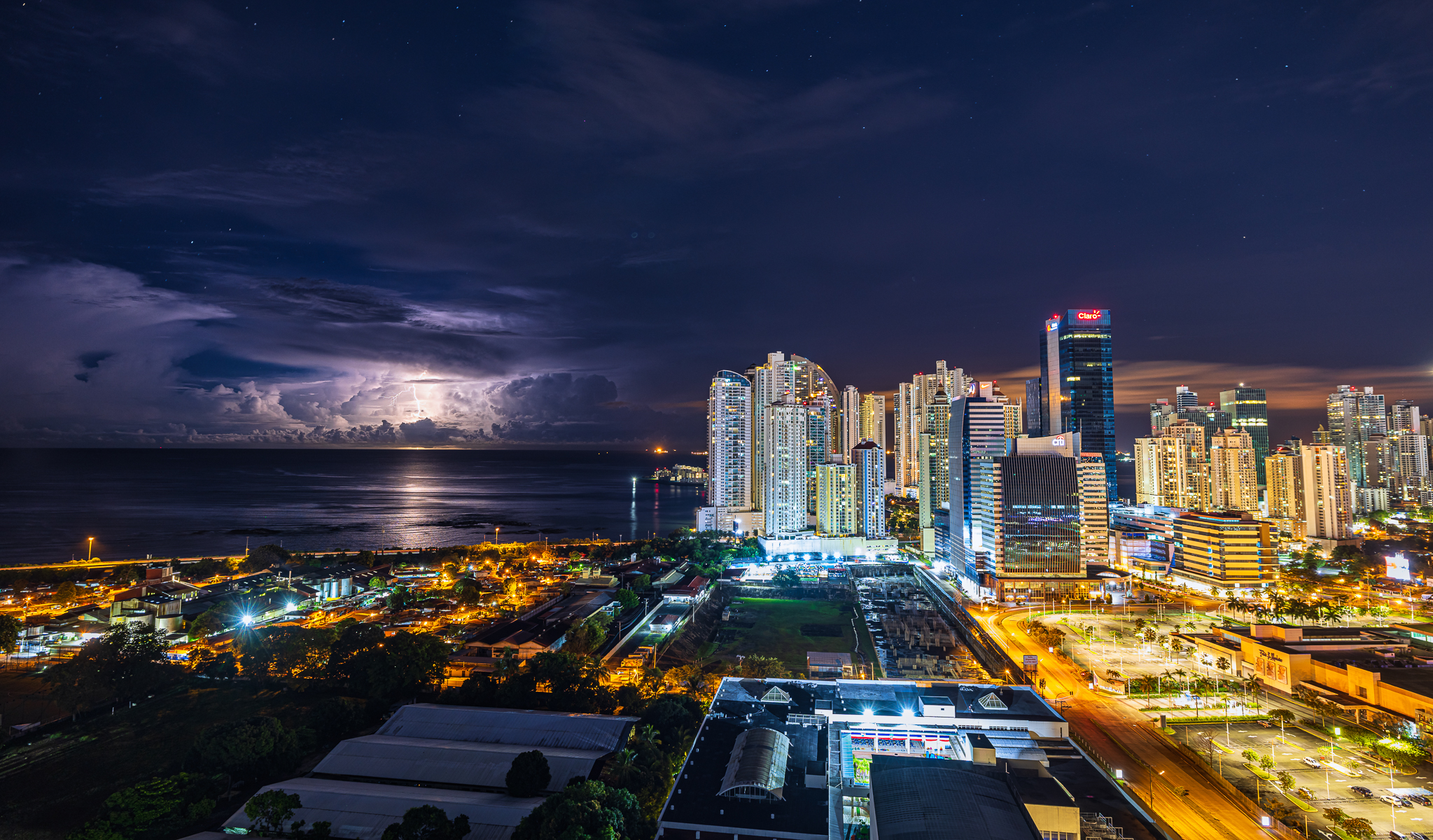 Thunderstorm in Panamà