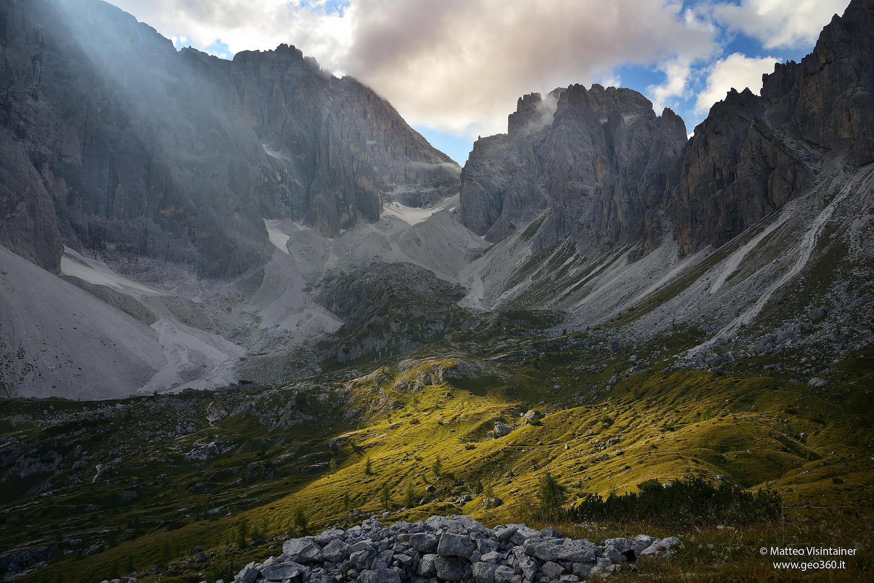 Last lights on the Walloon