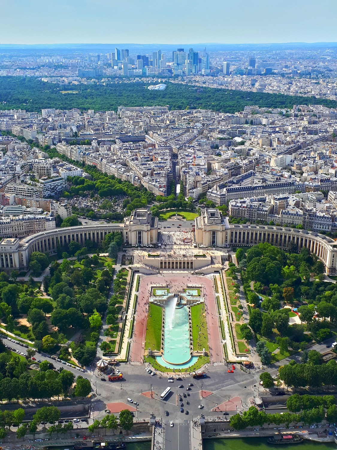 Paris - from the top of the Eiffel Tower