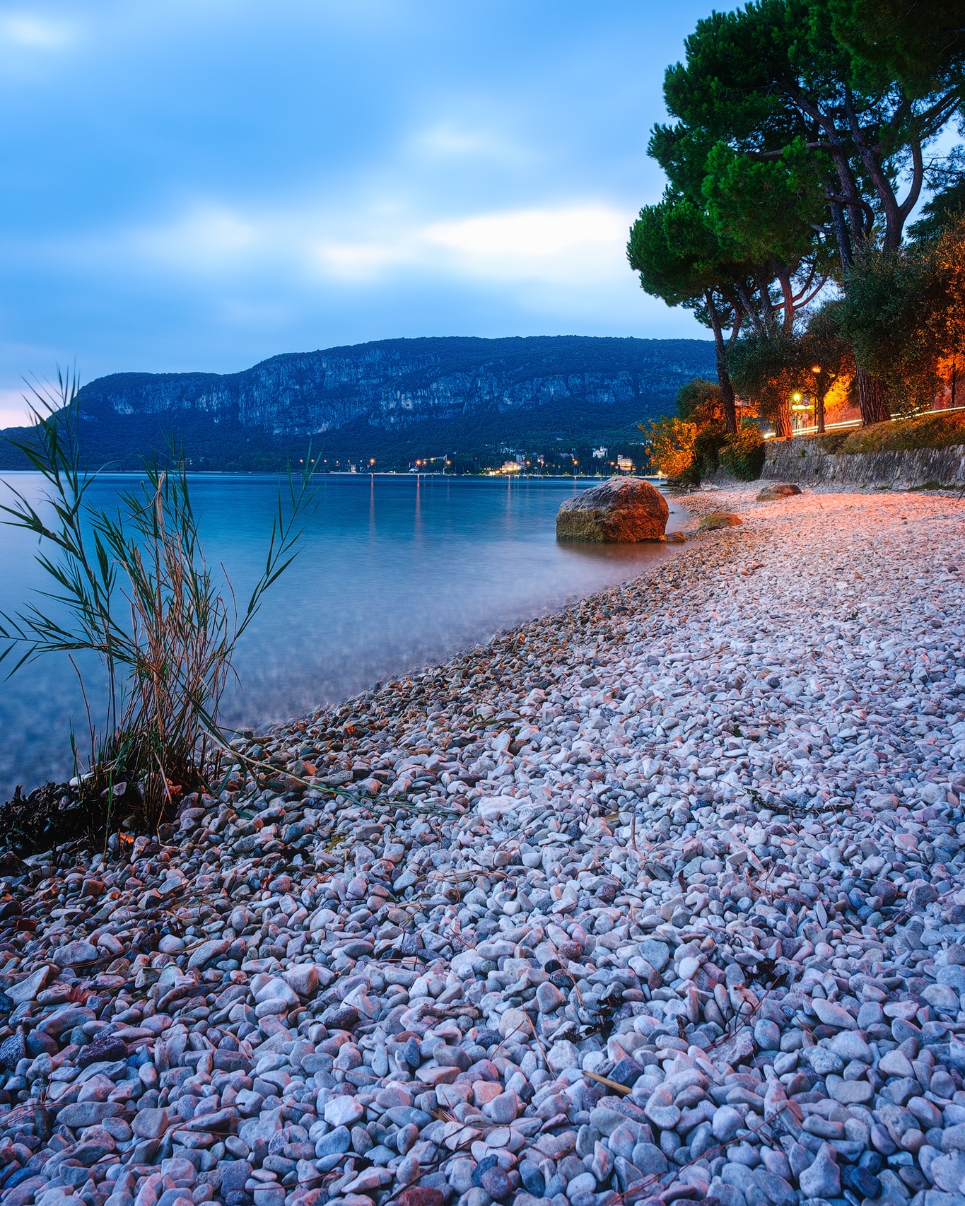 On the shore