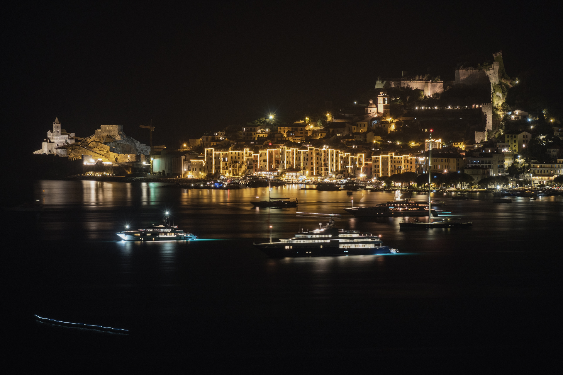 Portovenere taken from Lerici