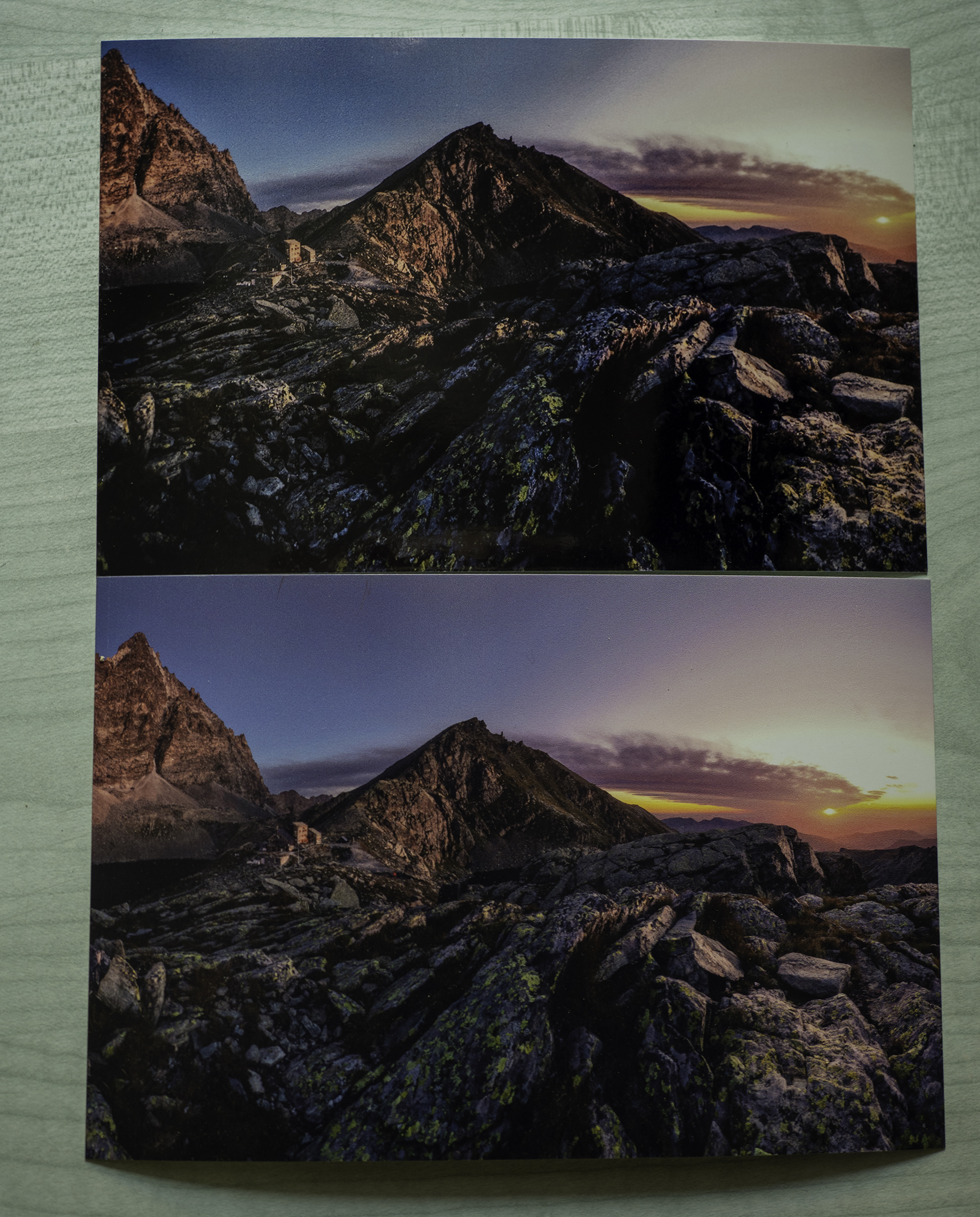 Confronto tra resa Saal e stampa casalinga