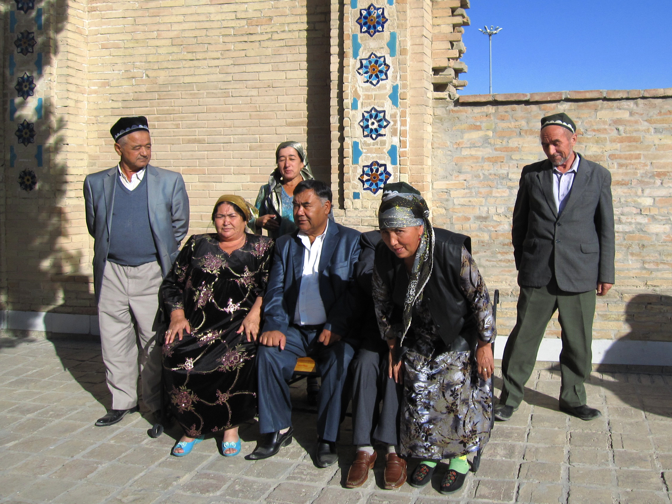 In posa per foto ricordo