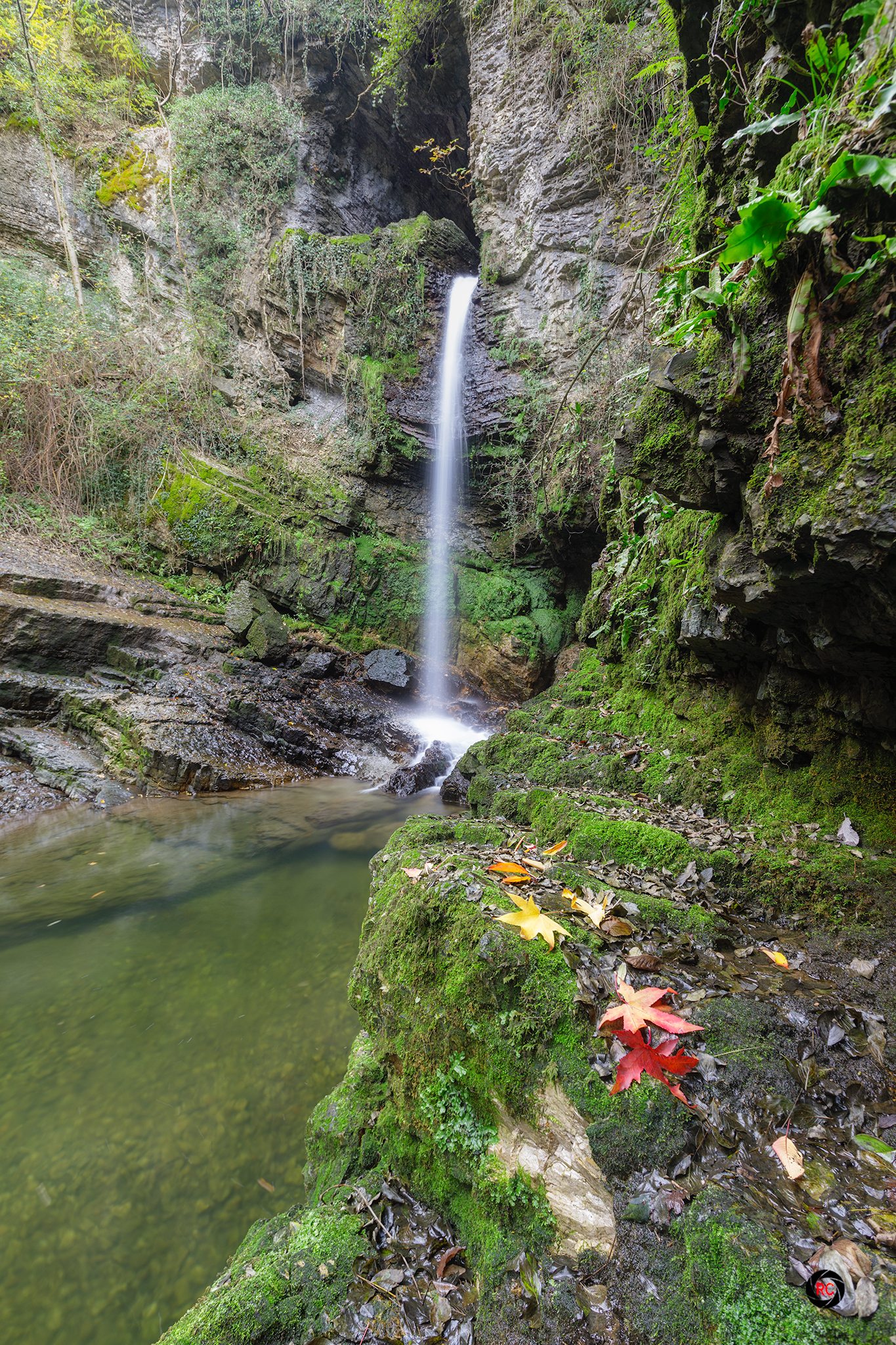 Ferrera Waterfall