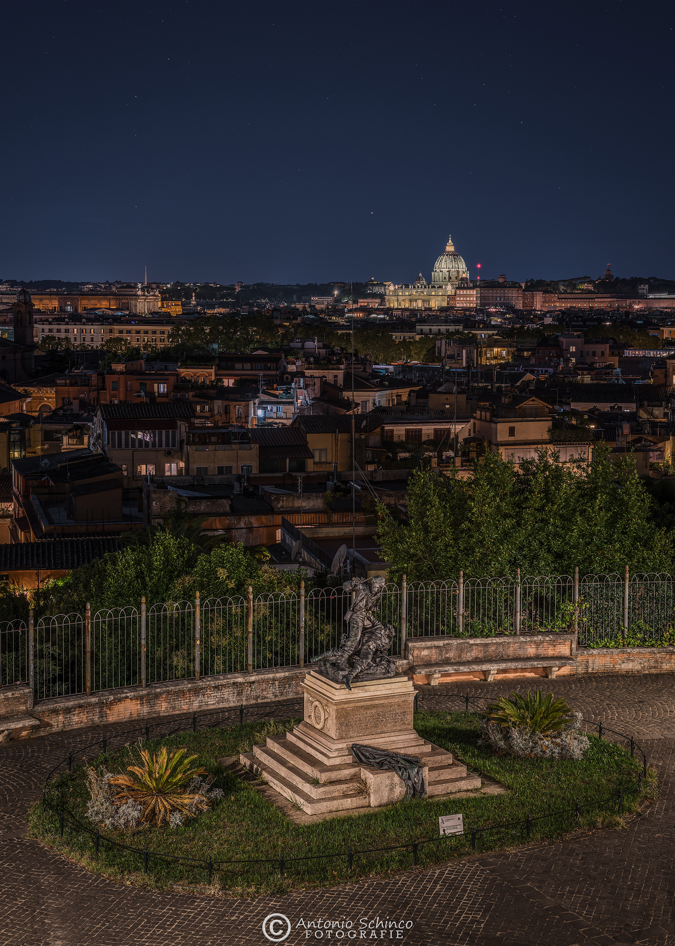 The monument to Giovanni & Enrico Cairoli