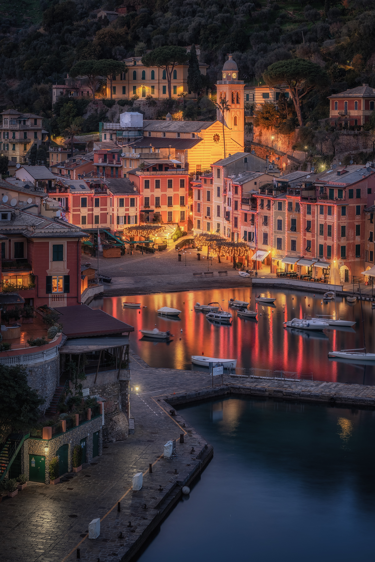 Portofino prepares for Christmas