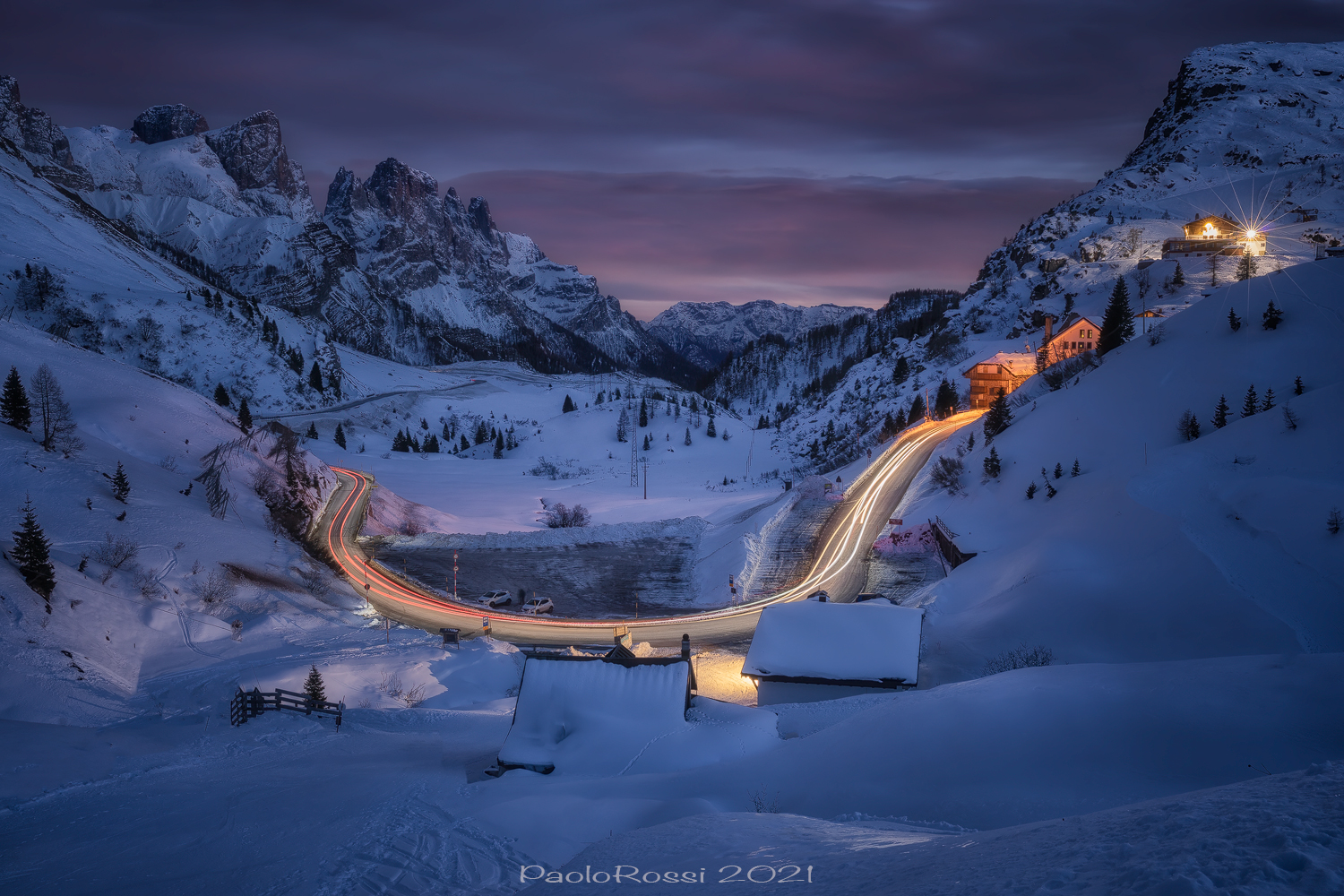 Rolle Pass... blue time