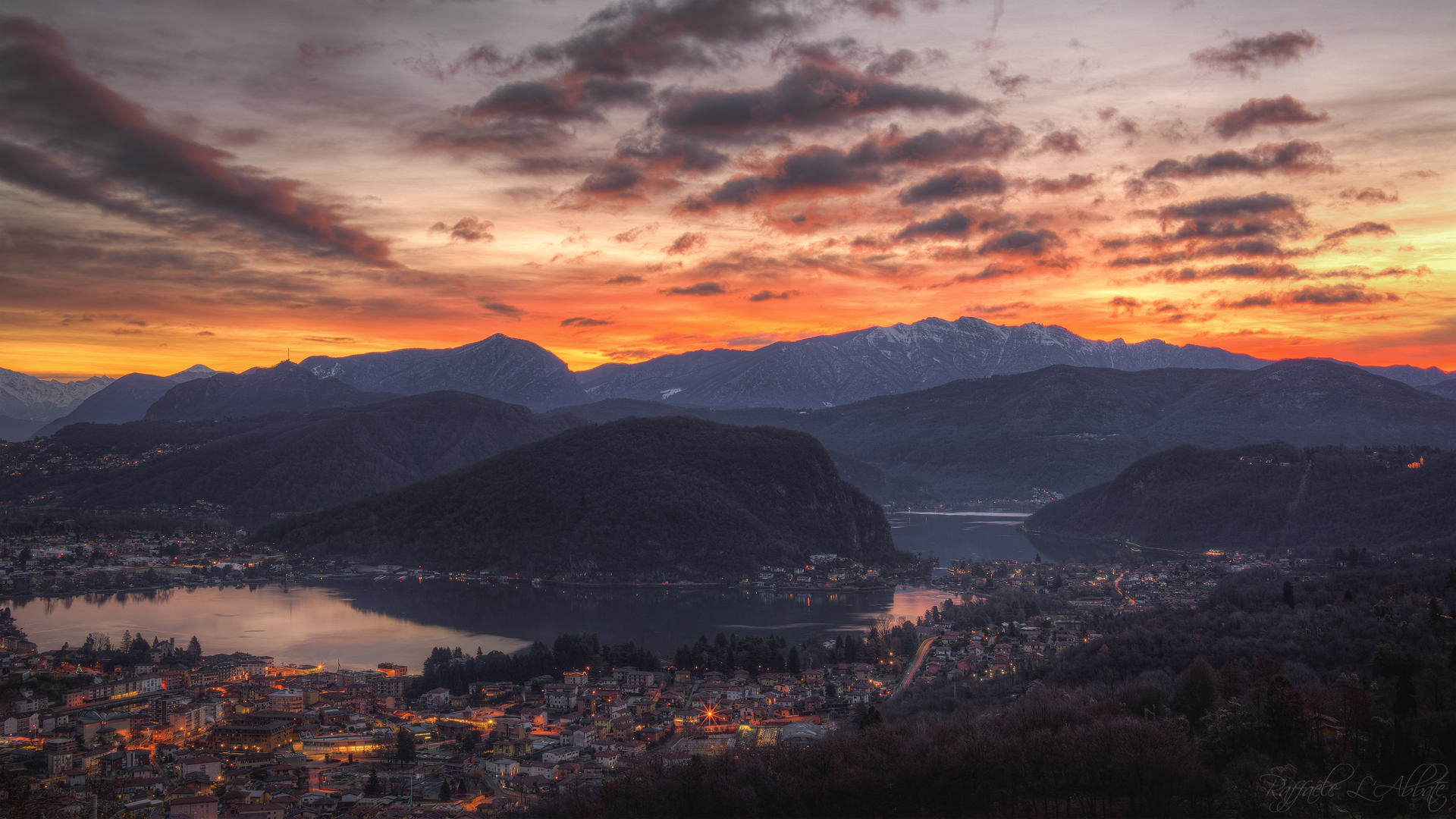 Lavena Ponte Tresa e il Lago di Lugano