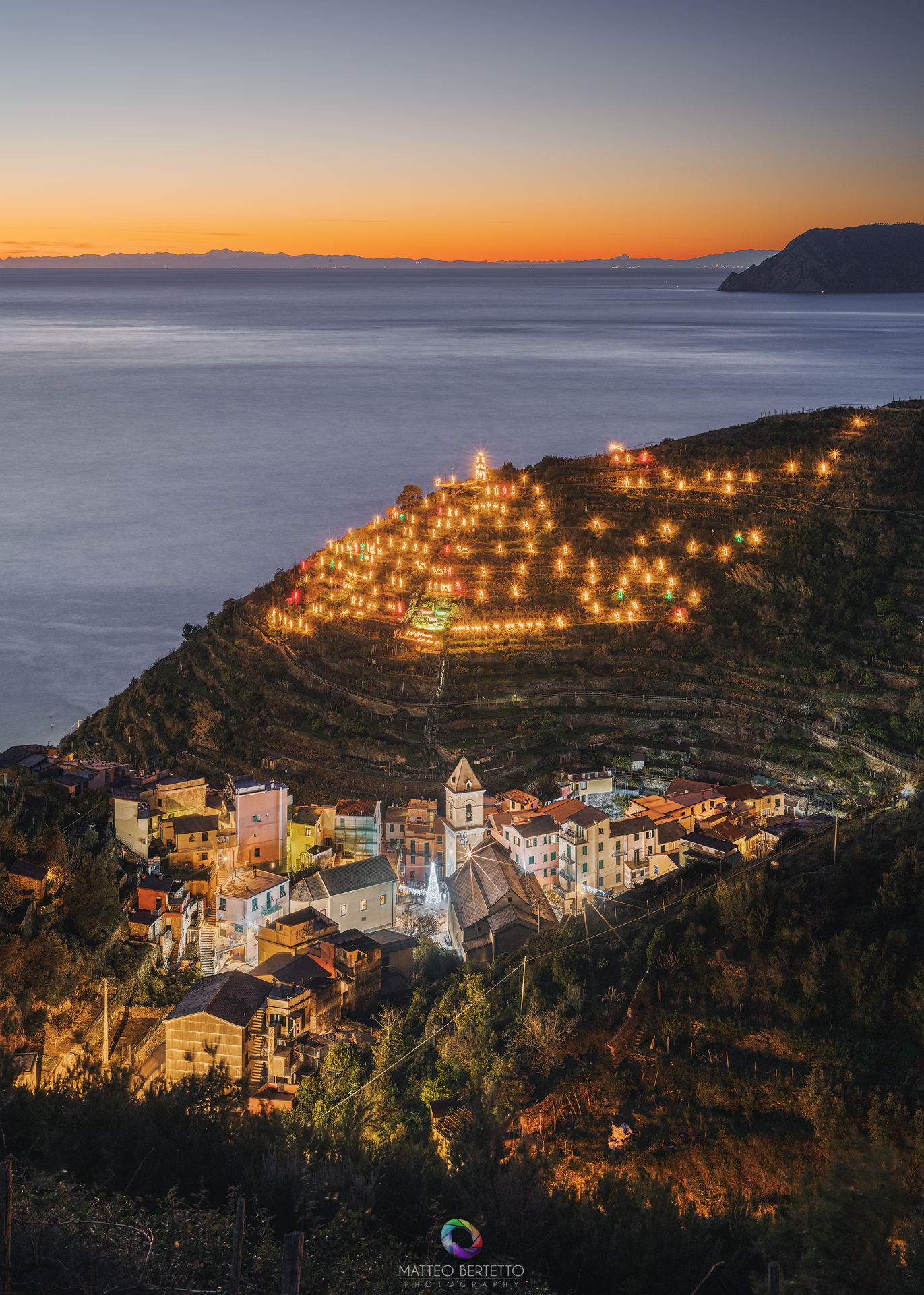 Luminous Nativity of Manarola