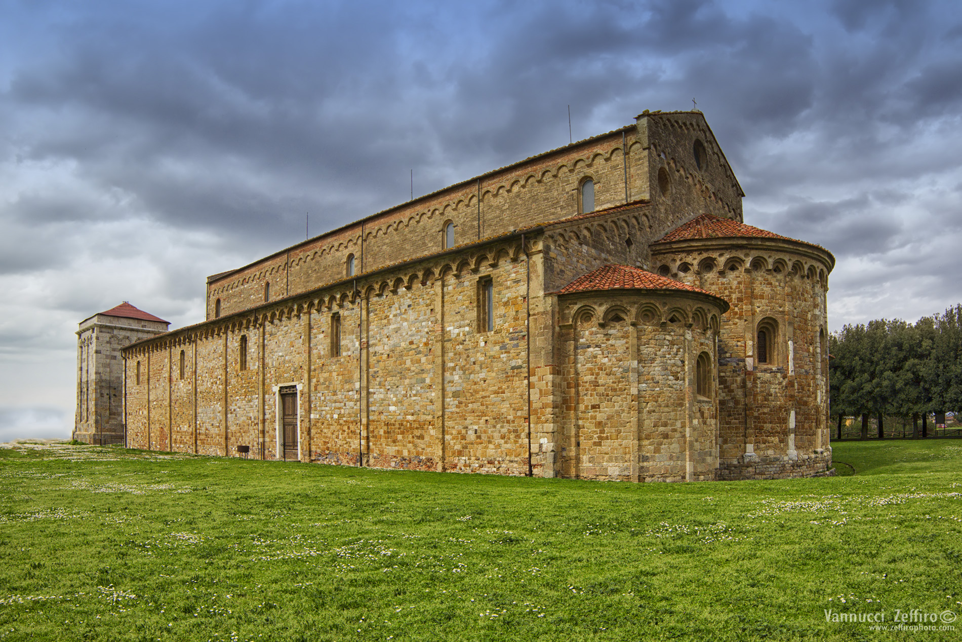 Roman basilica san piero able to Pisa