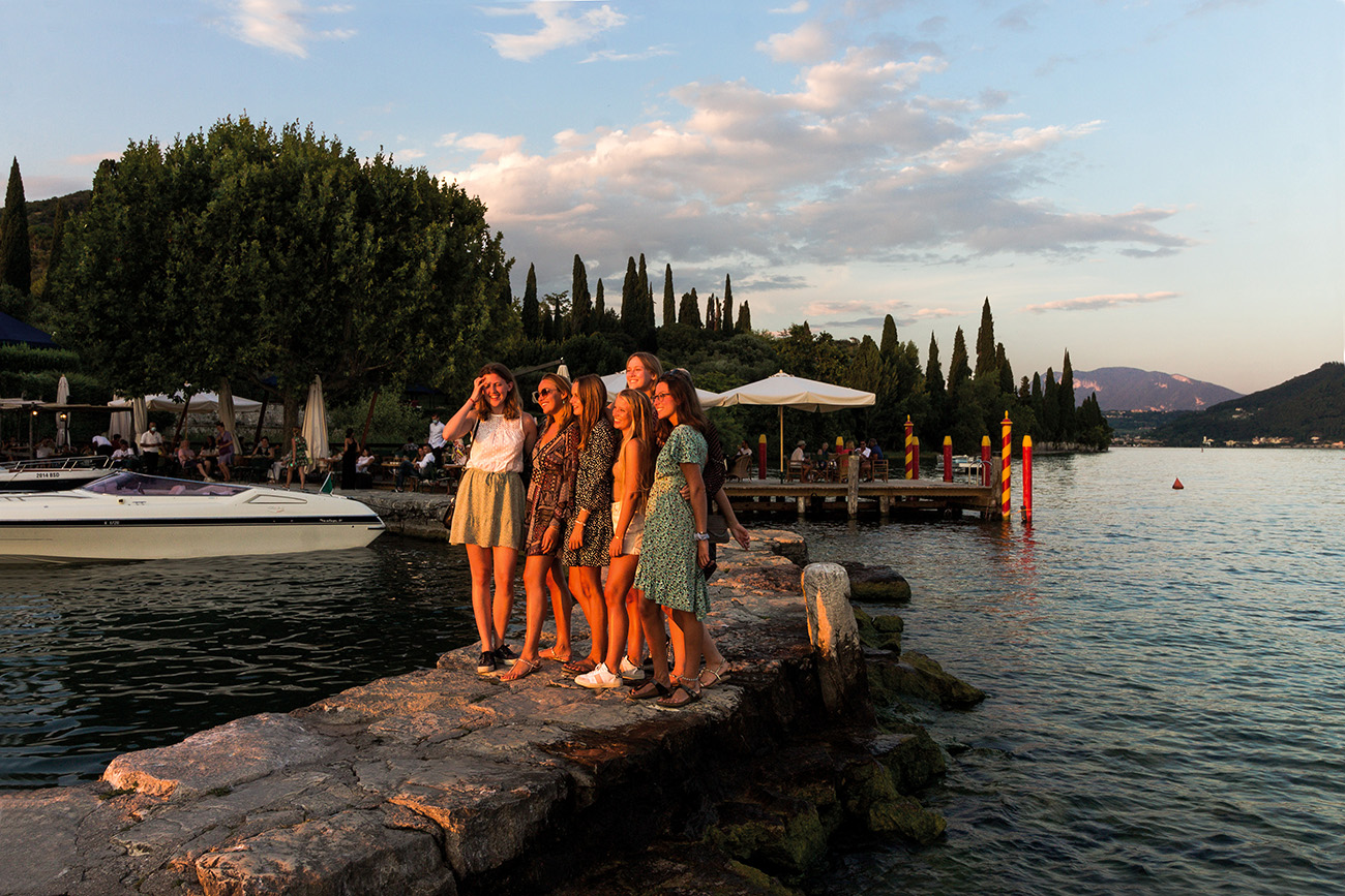 Kissed by the setting sun