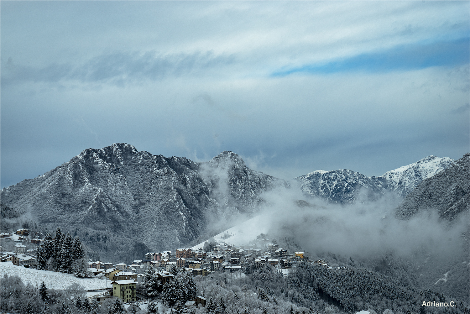 Cartolina Grimoldo. O.Colle BG.