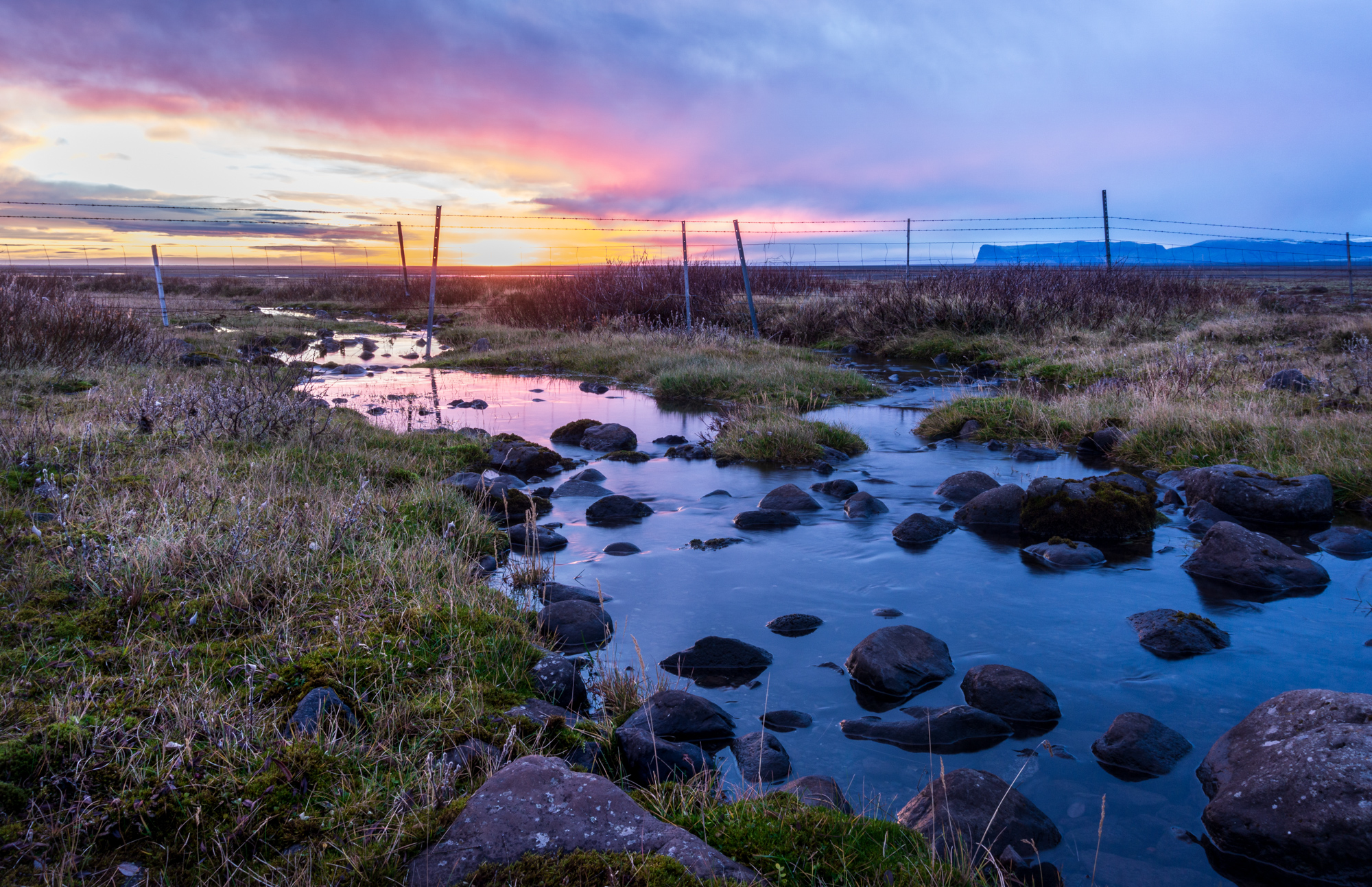 Icelandic sunset
