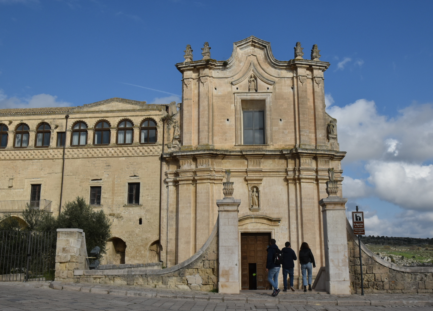 Frontale Chiesa di Sant'Agostino