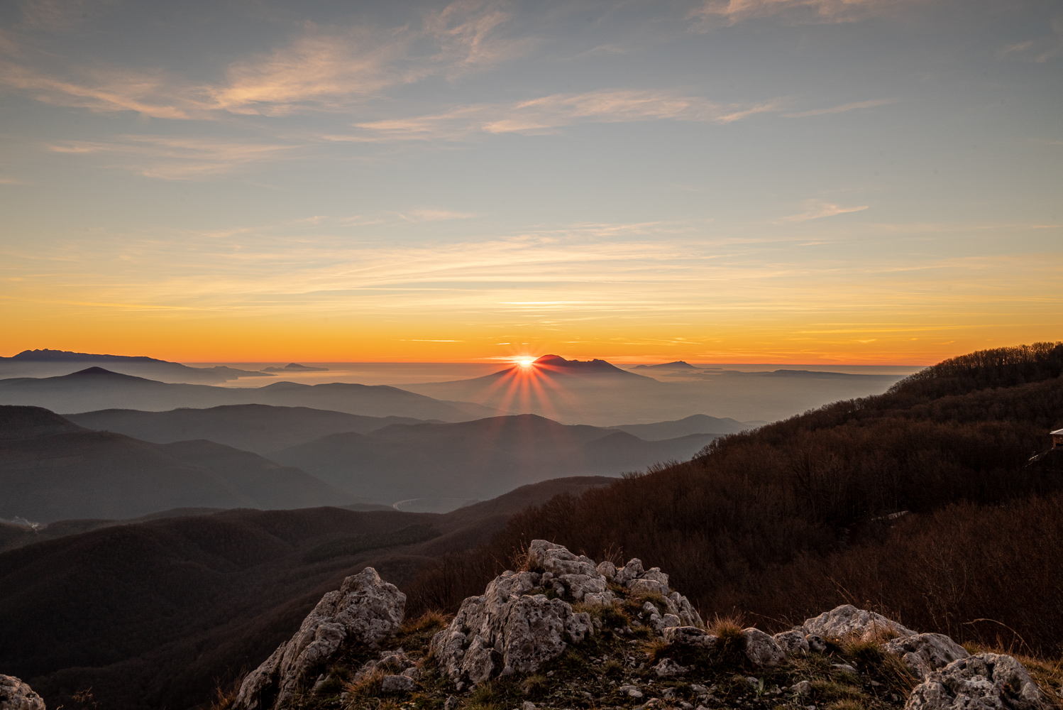 Tramonto sul Vesuvio (2)