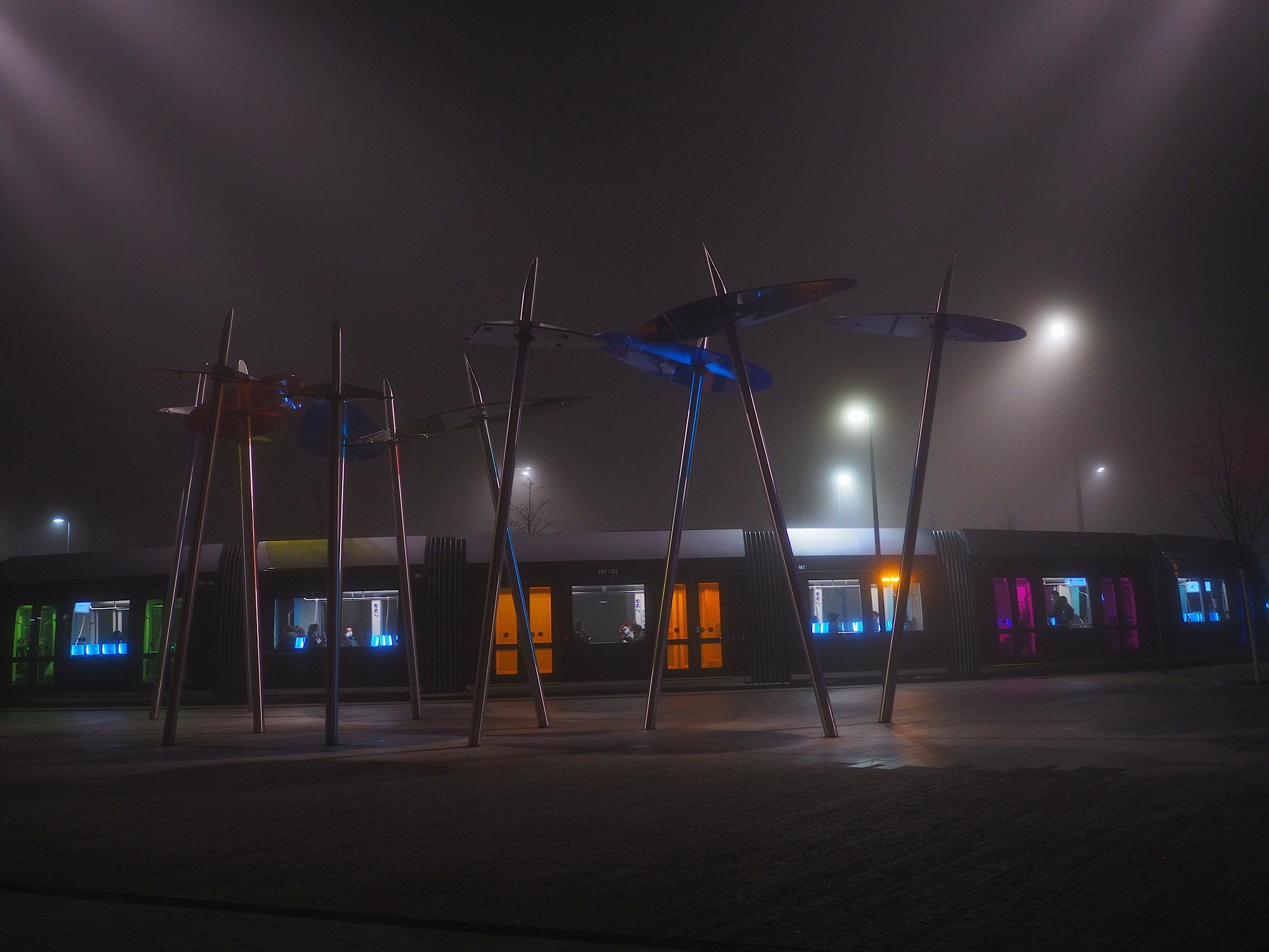 tram nella nebbia 1 gennaio