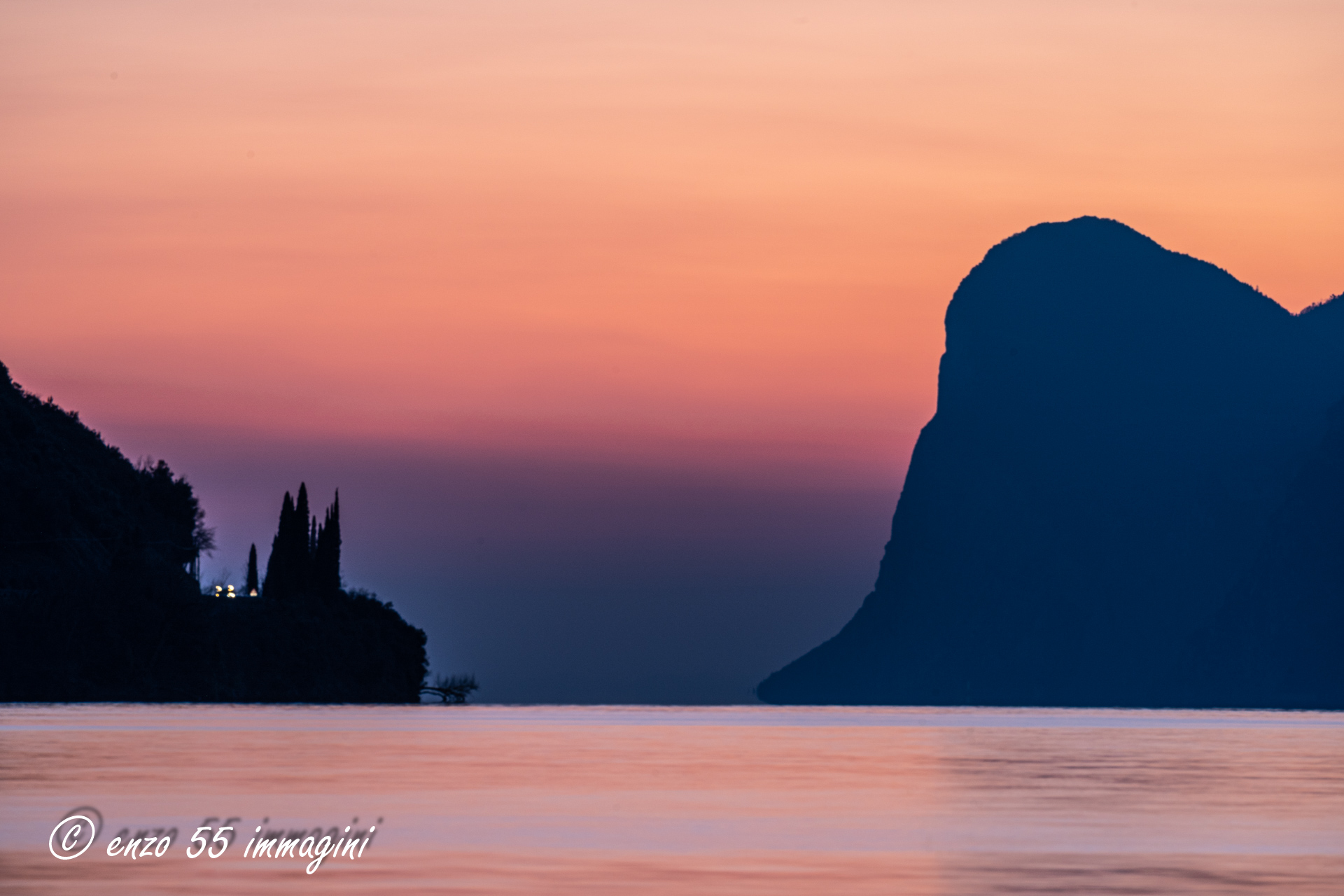 sunset on lake garda 1