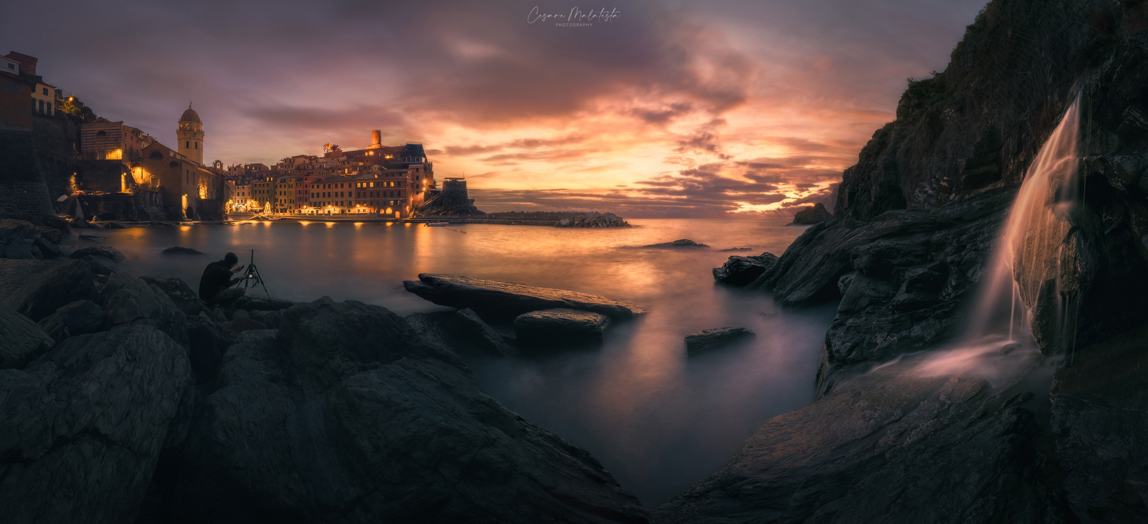 Put an evening in Vernazza...