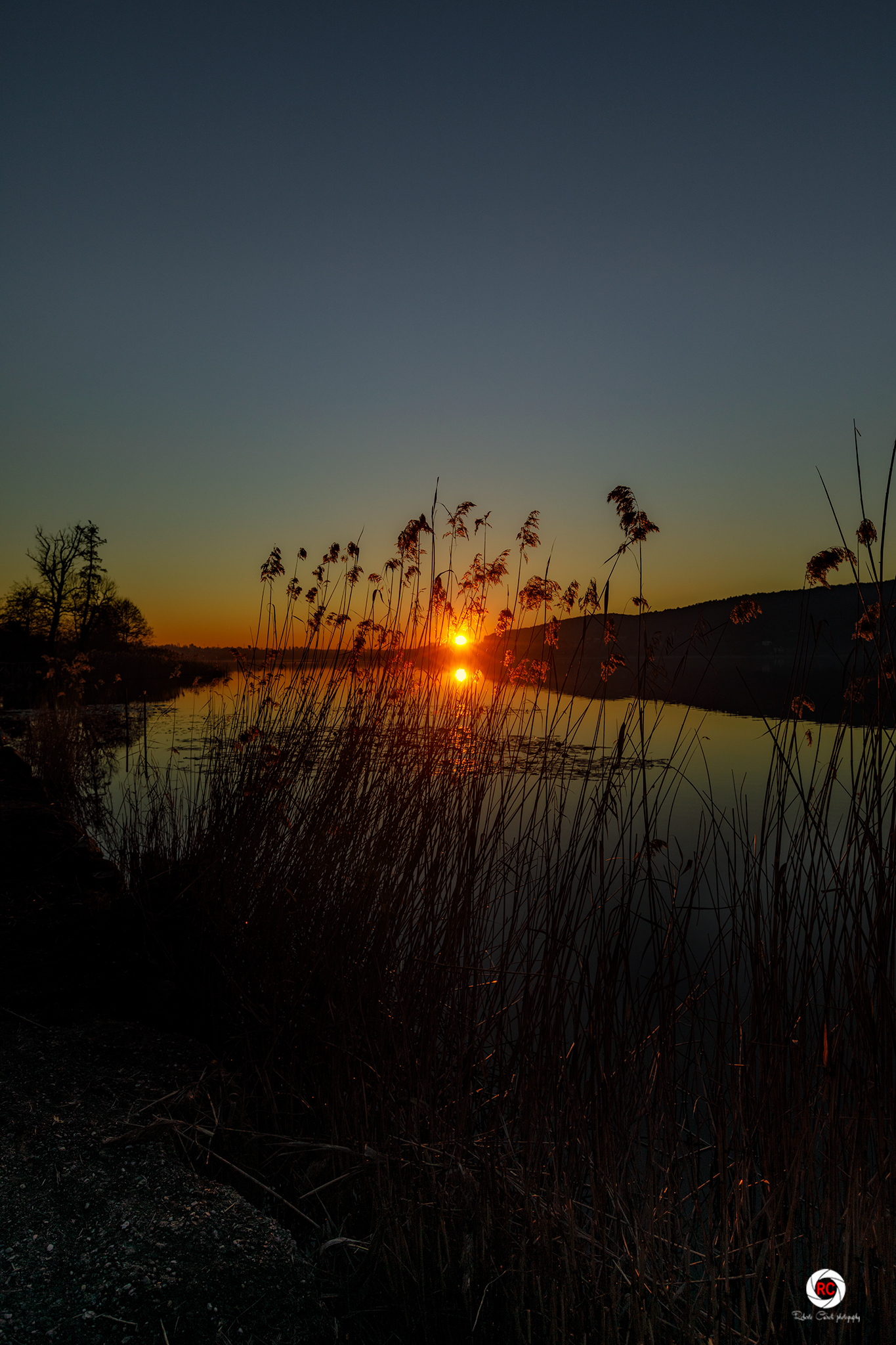 Sunset in Corgeno