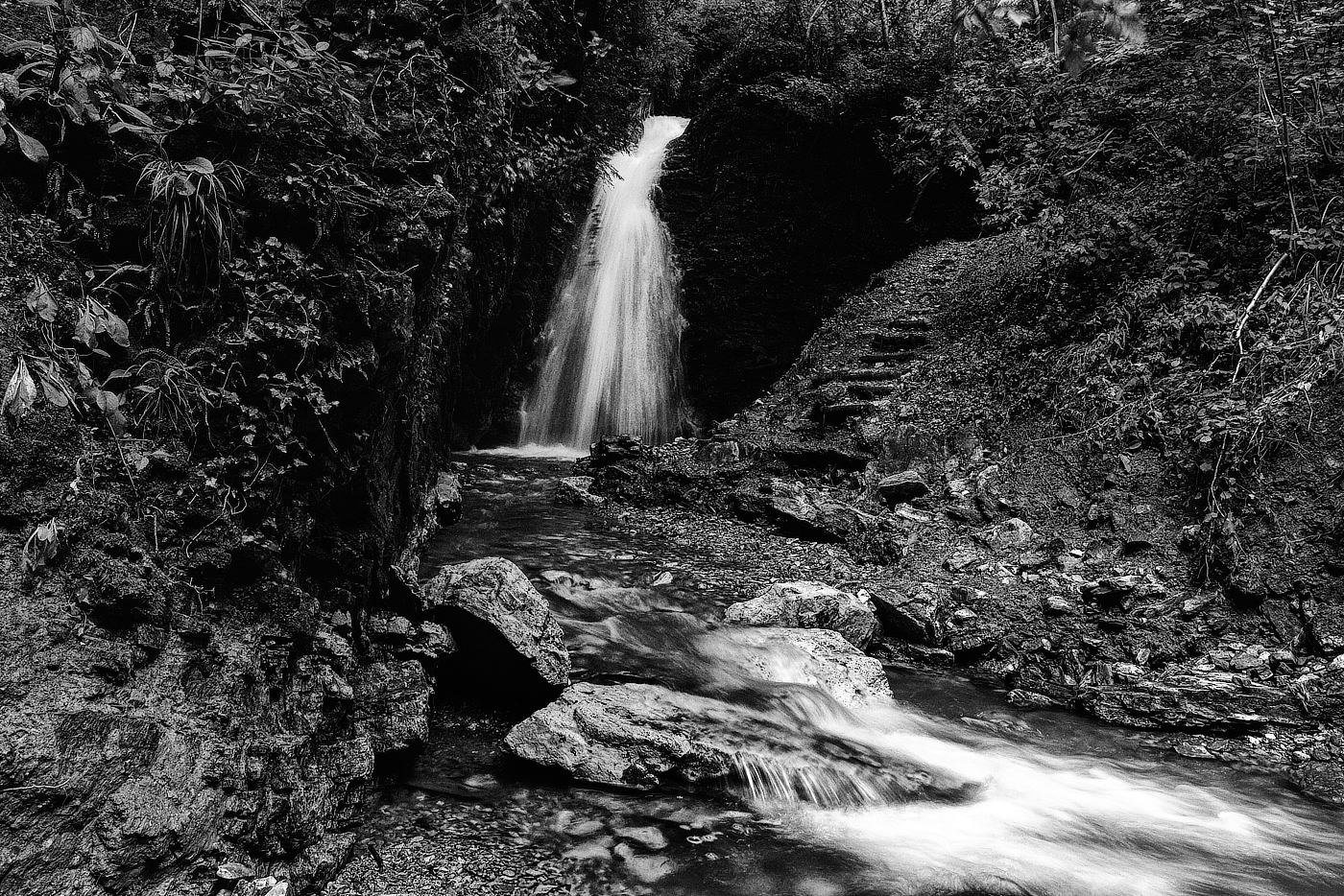 Sentiero delle cascate