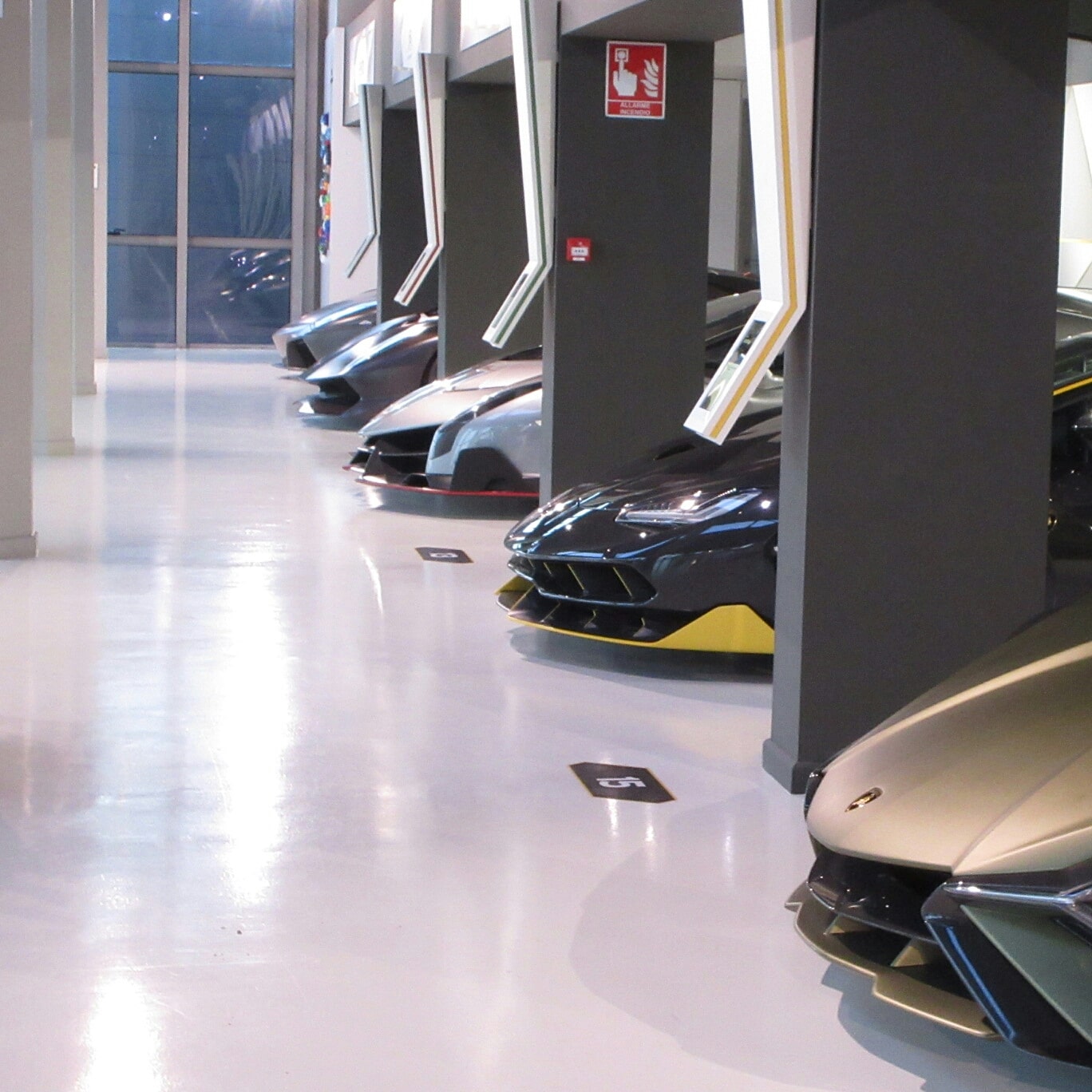 Musetti capricciosi della Lamborghini