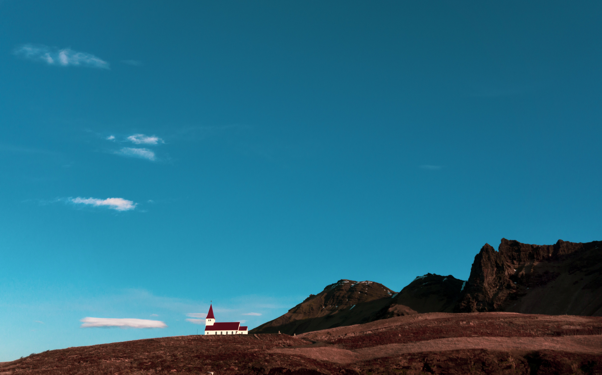 The sky of Vík
