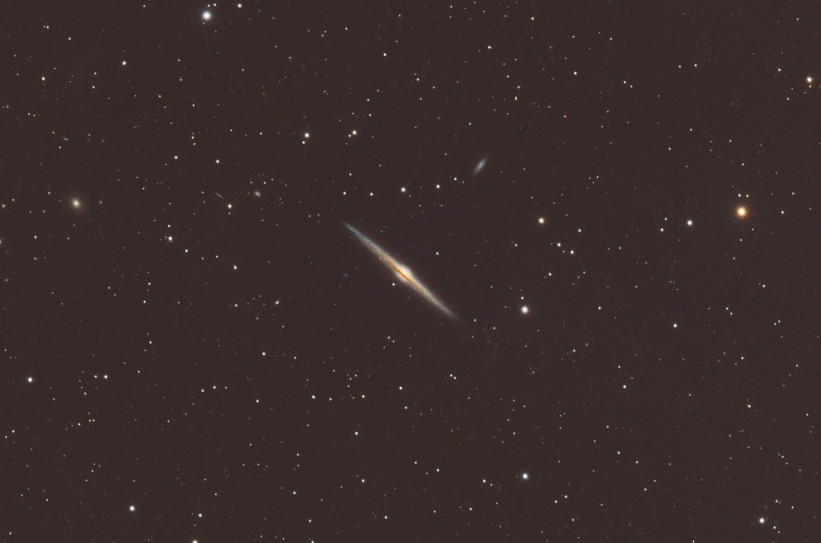 Galassia ngc4565 nella Chioma di Berenice