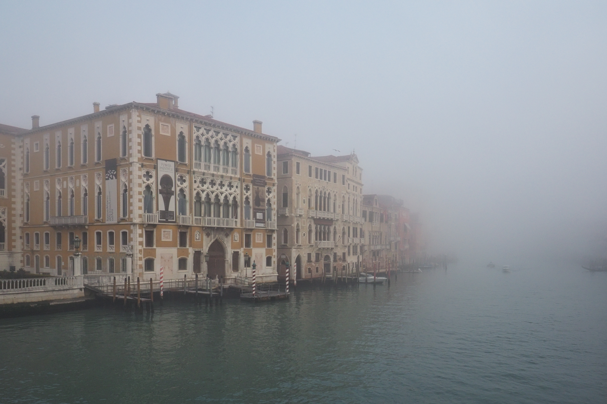 Anche la nebbia rende magica questa Città