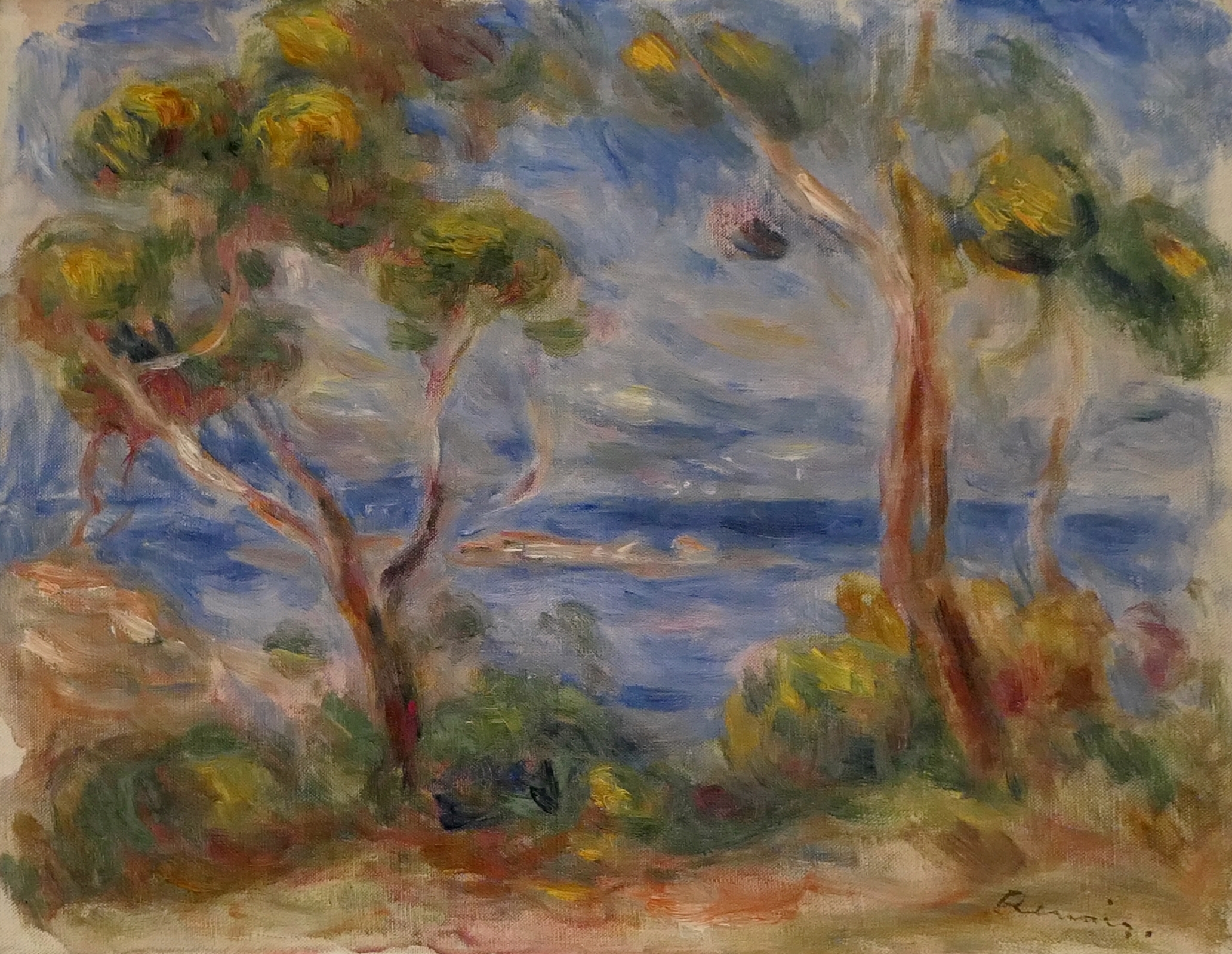Renoir "The Pines in Cagnes"