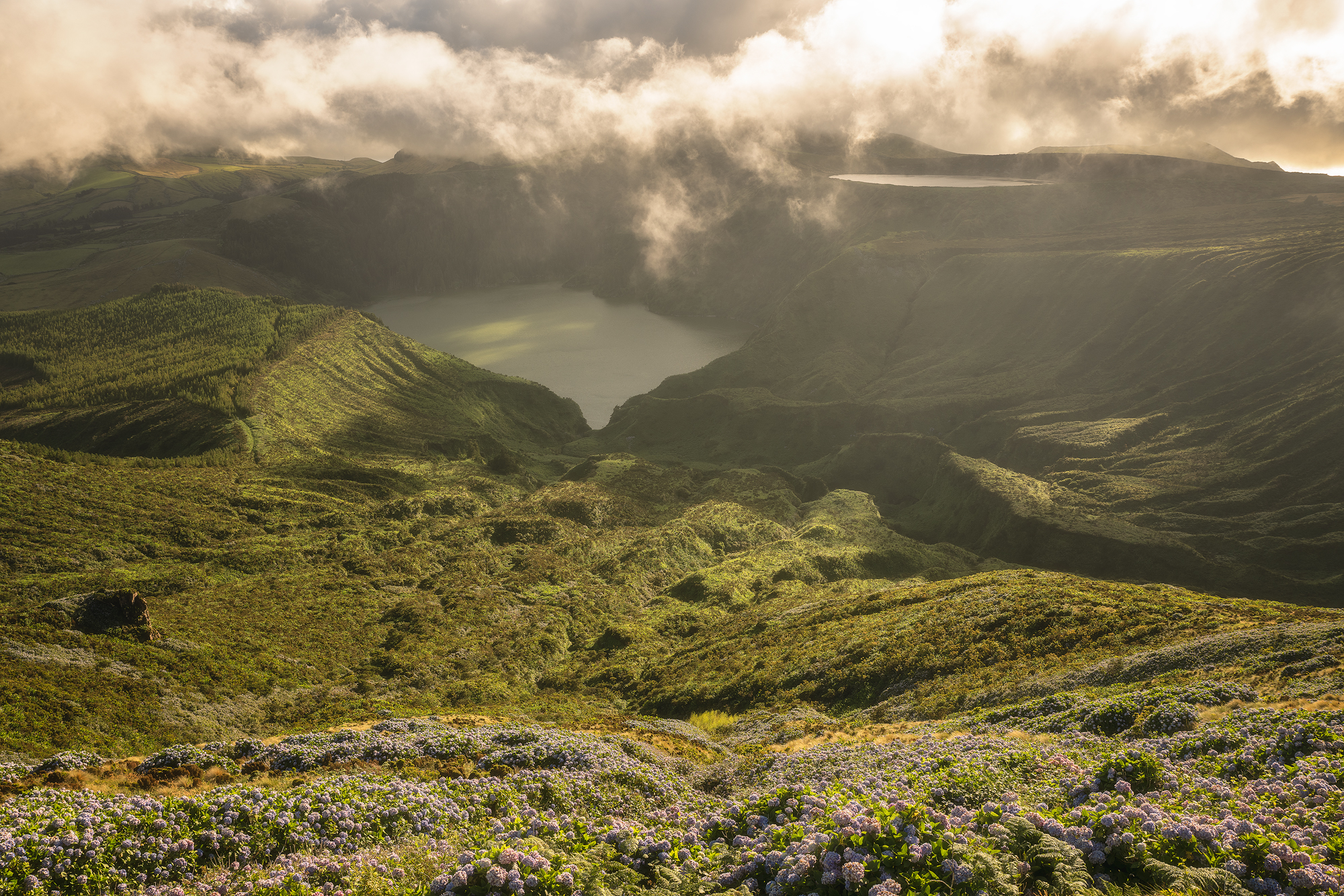 The lakes of Flores