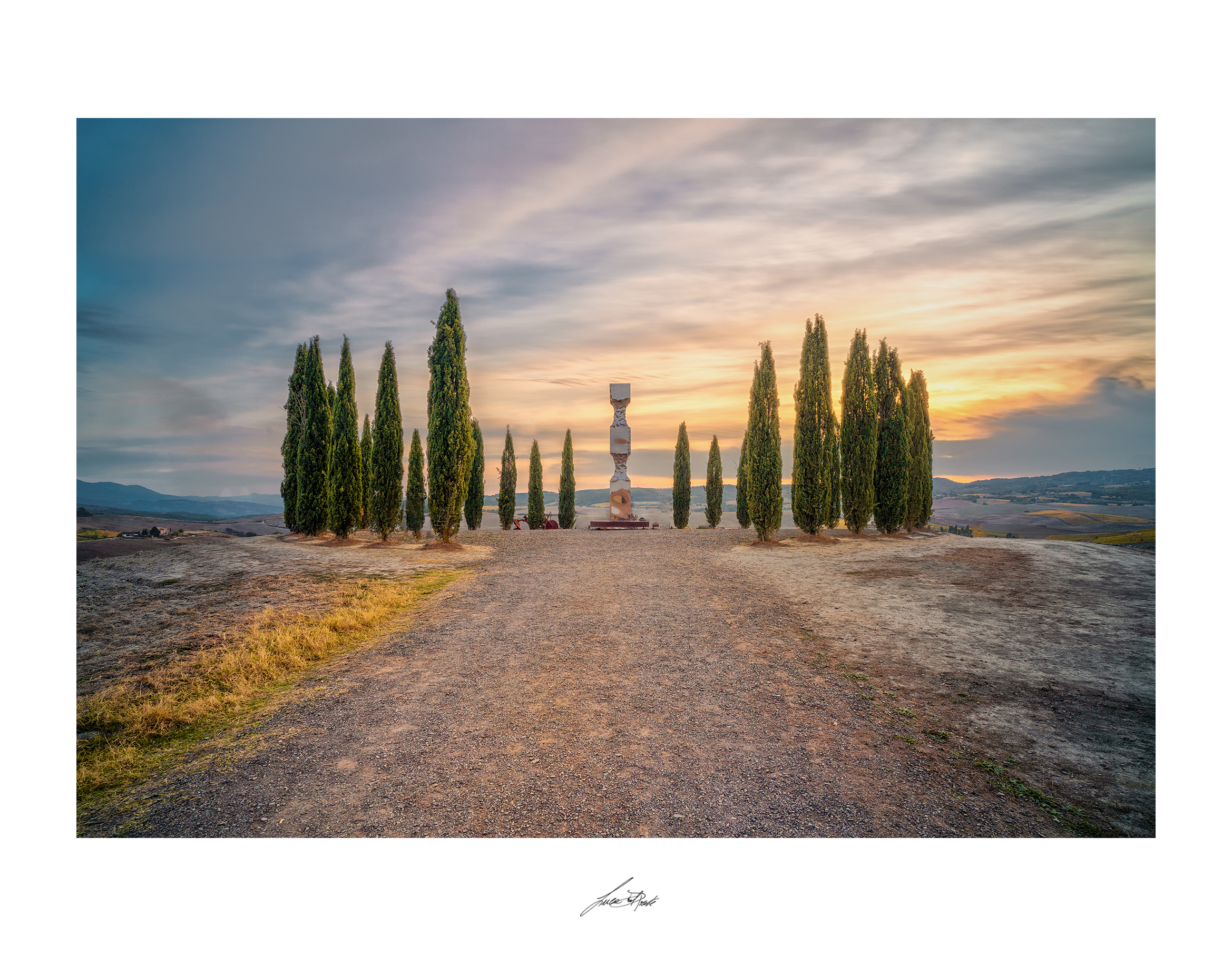 I cipressi della Val d'Orcia
