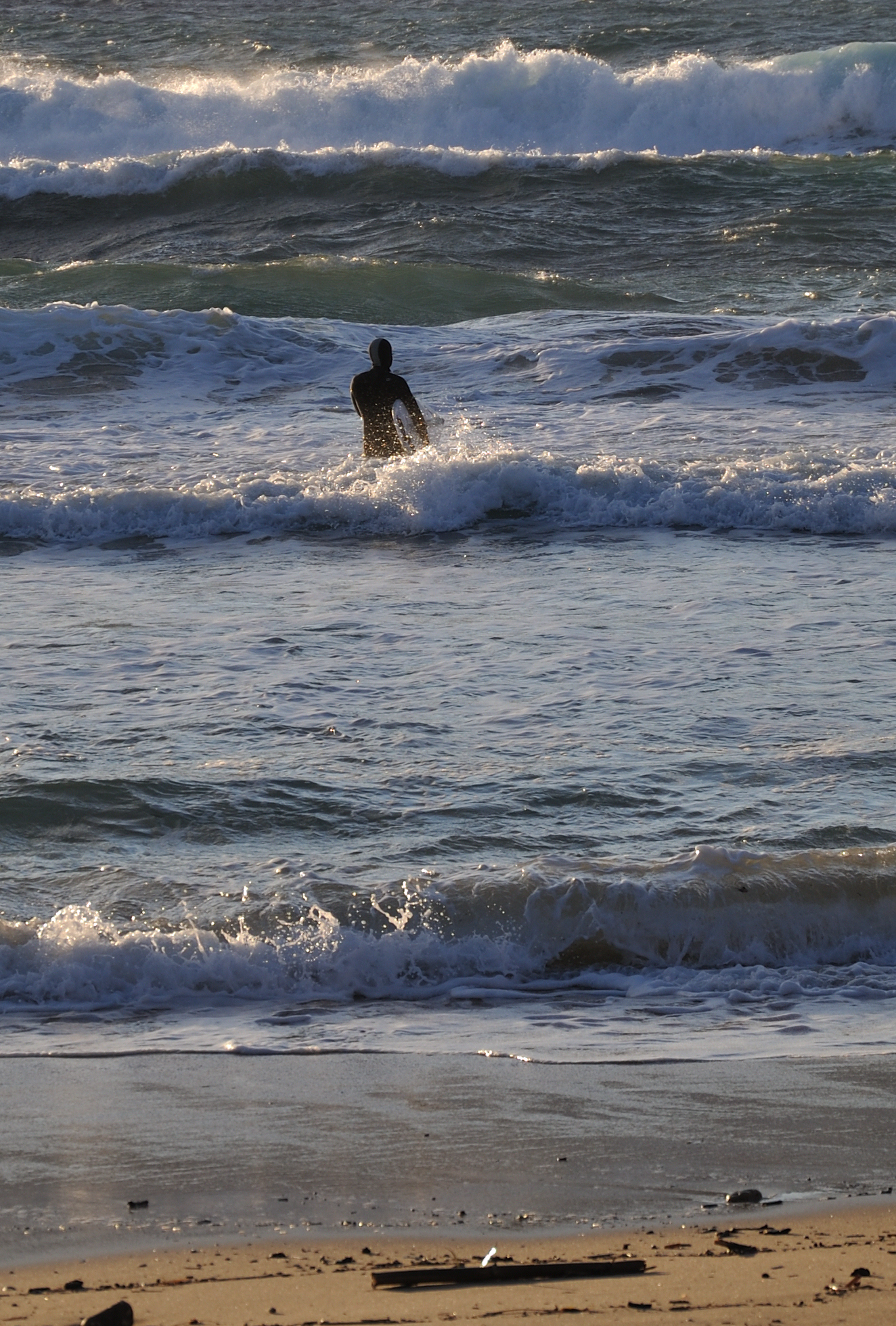 Reckless surfer