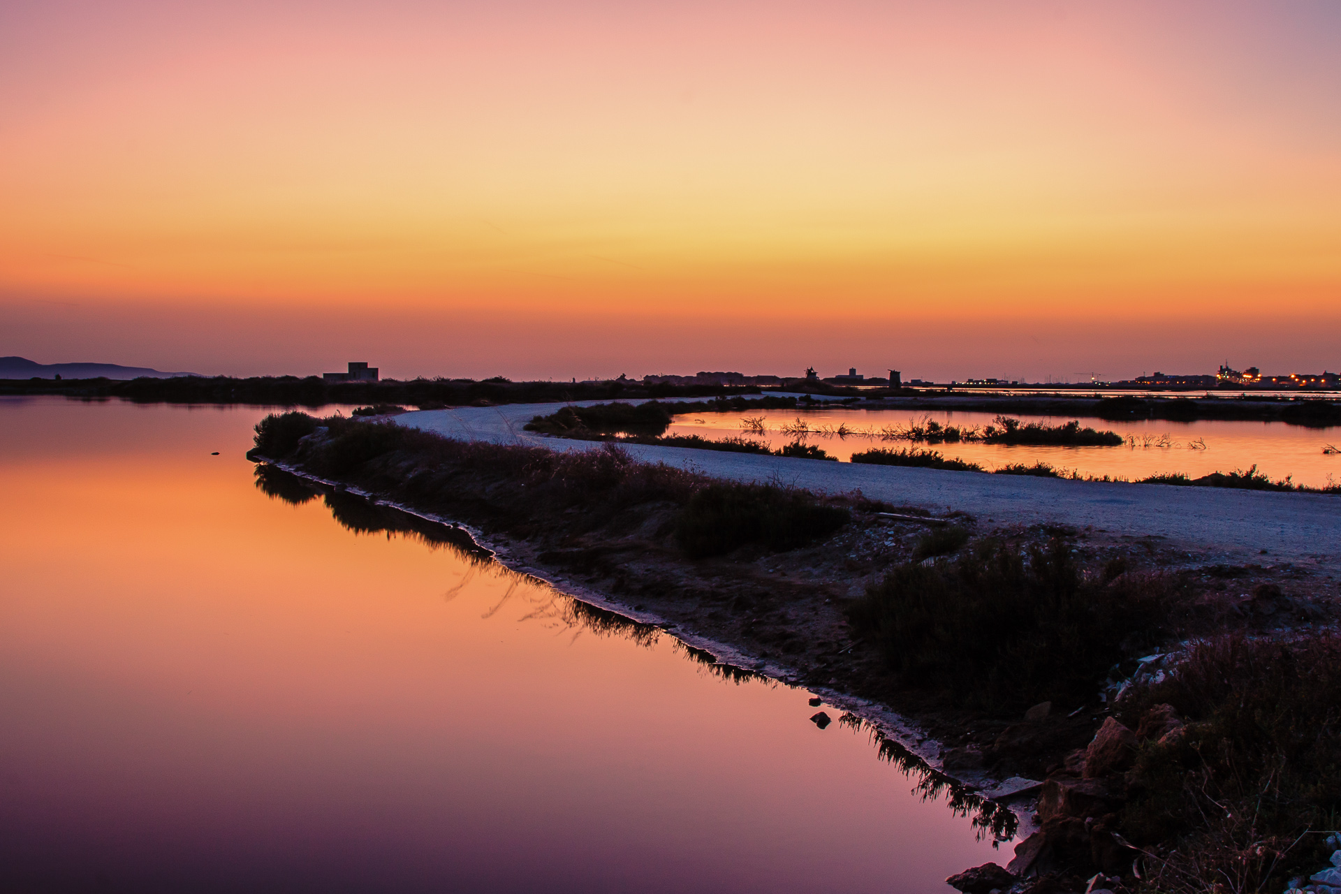 Reserve Saline di Trapani and Paceco (Sicily Italy)
