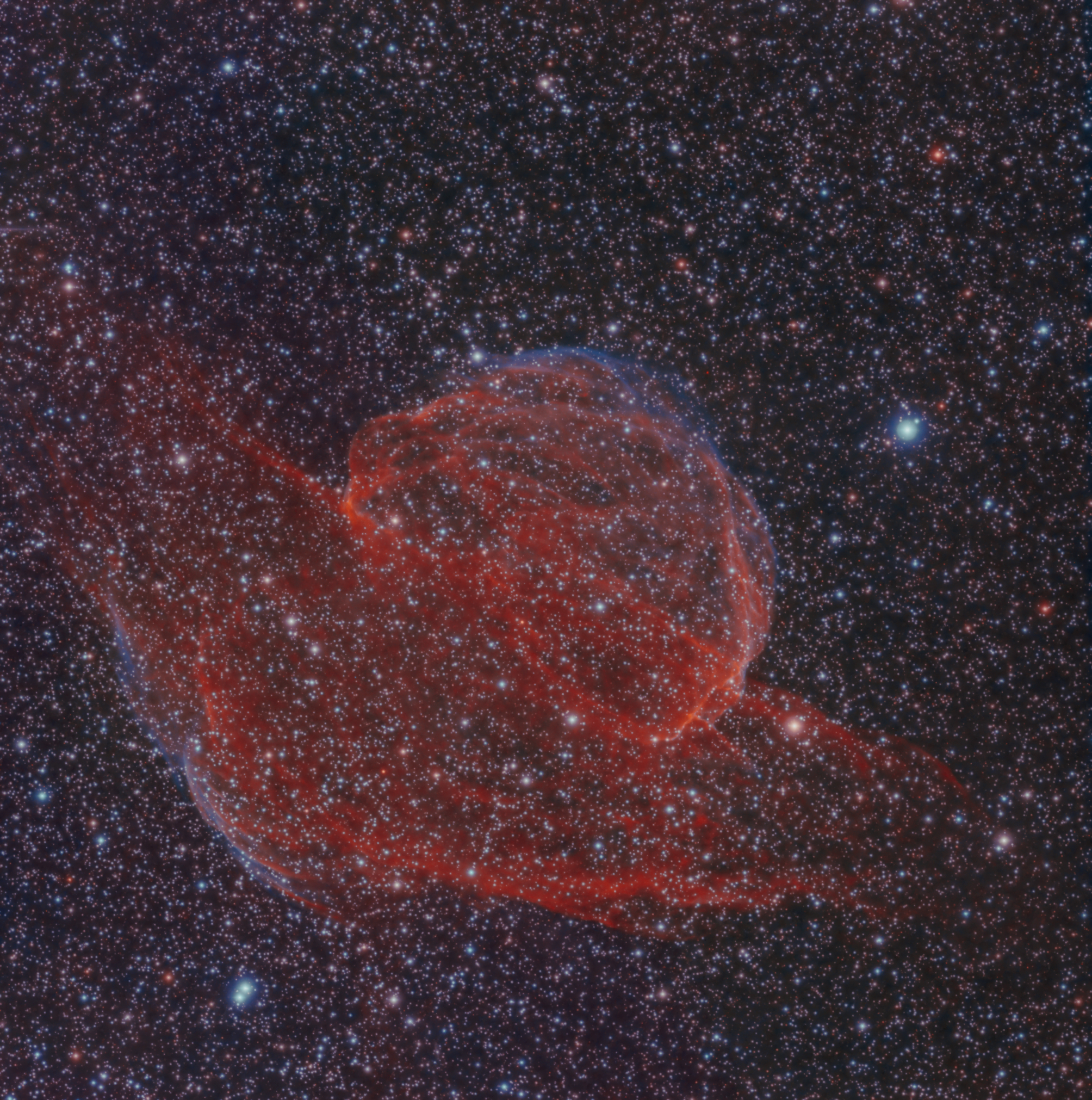 sh2-224 in Auriga - finita!