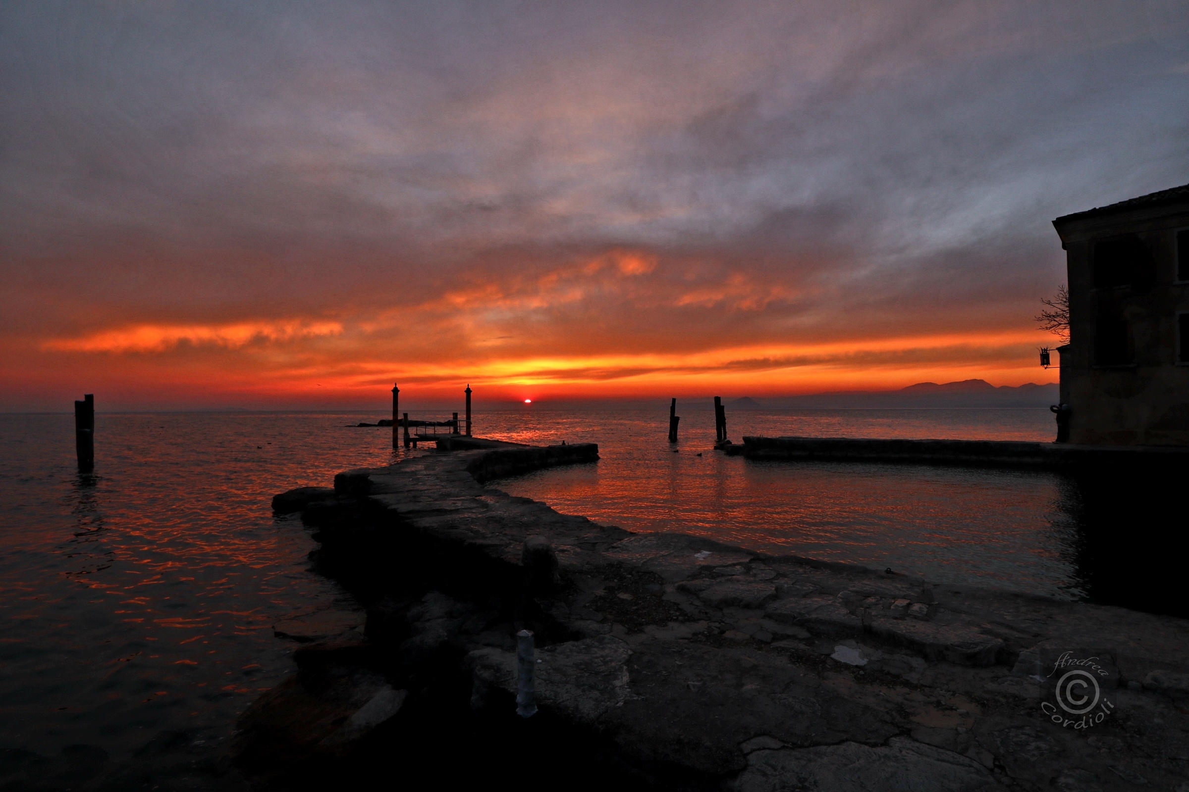 Tramonto a Punta San Vigilio