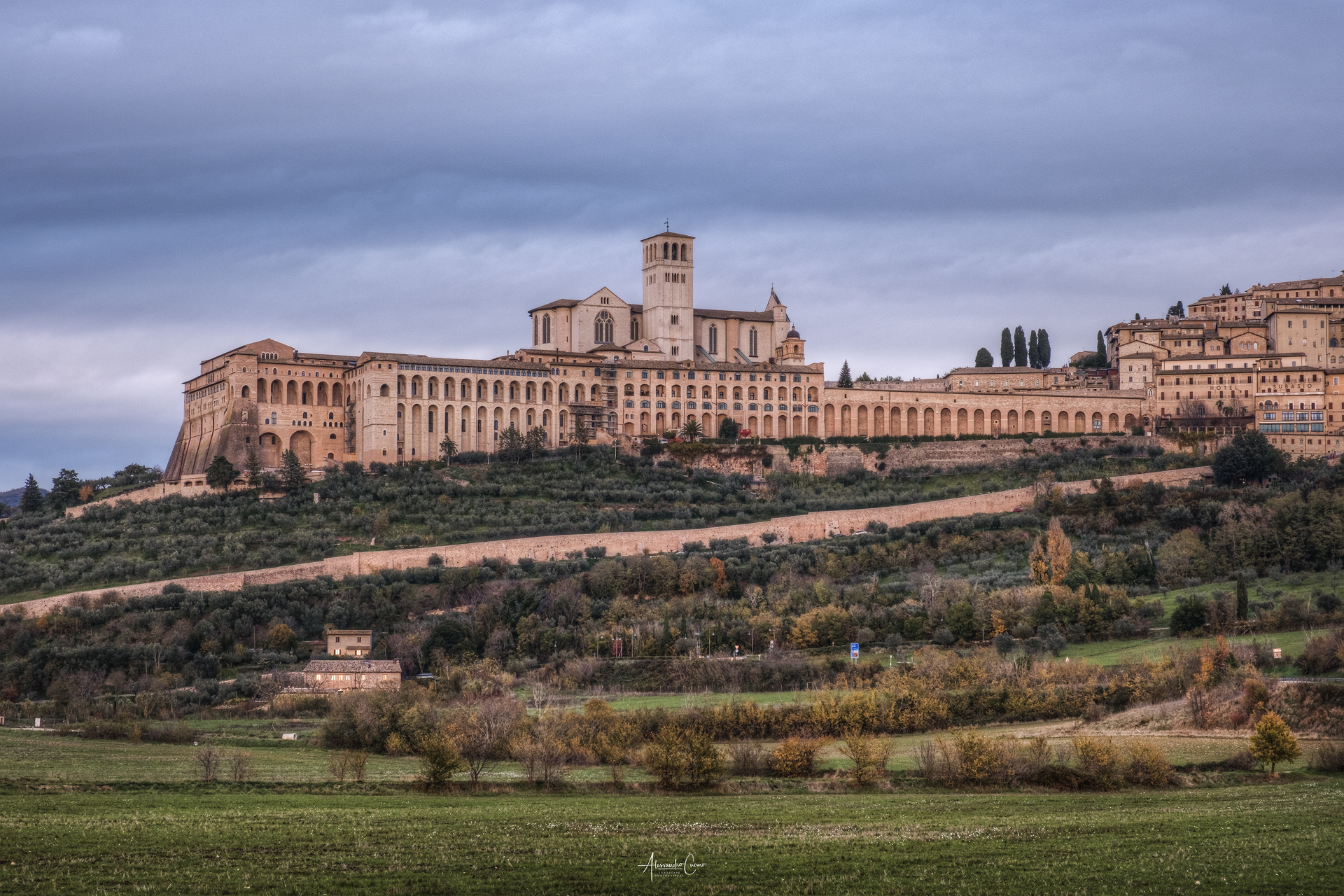 Assisi Blue Hour