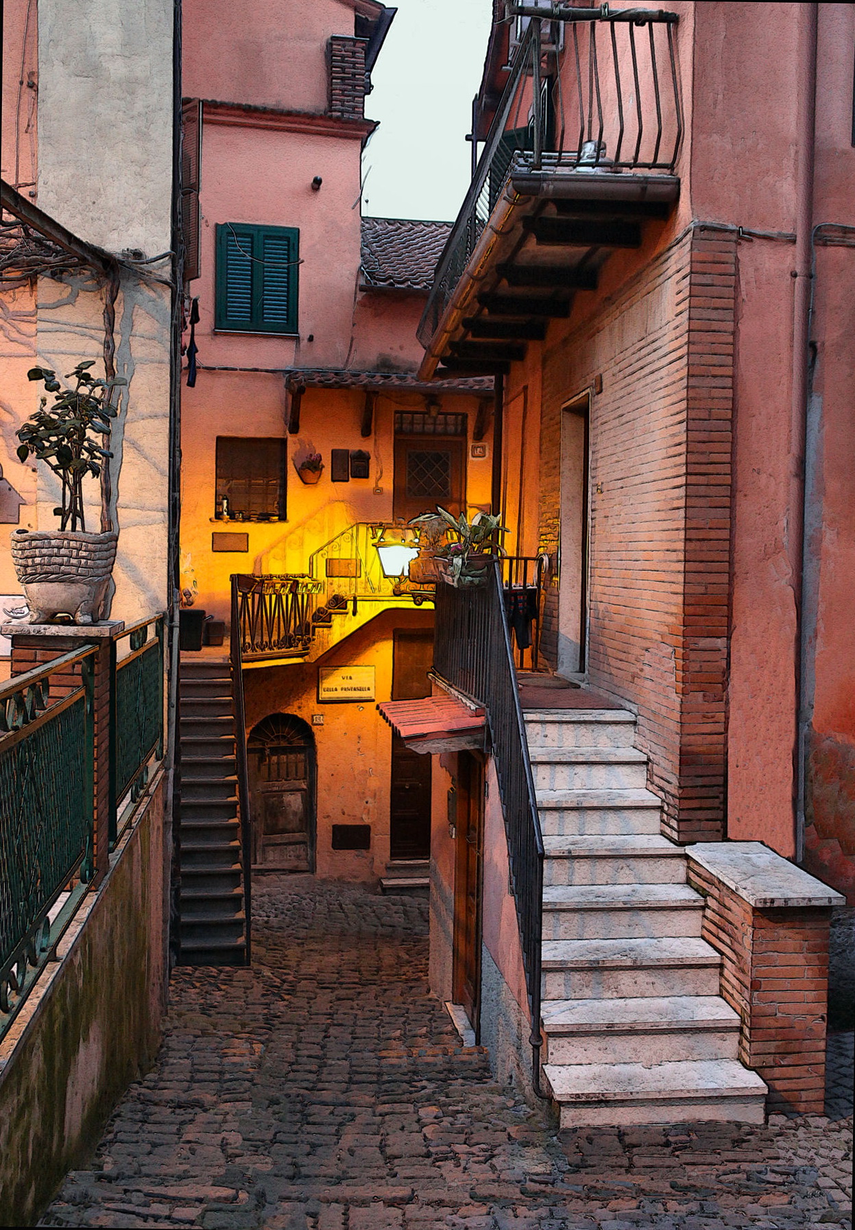 Rocca di Papa Il Vicolo