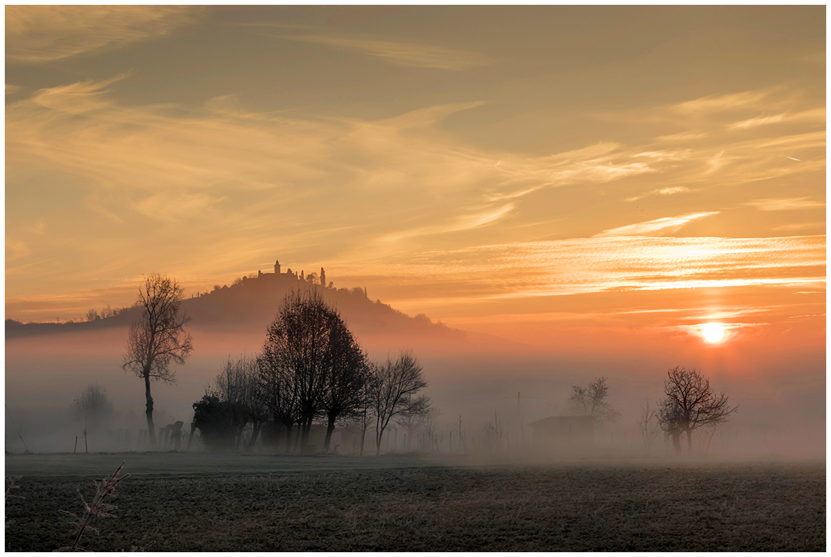 in the mists of the plain.