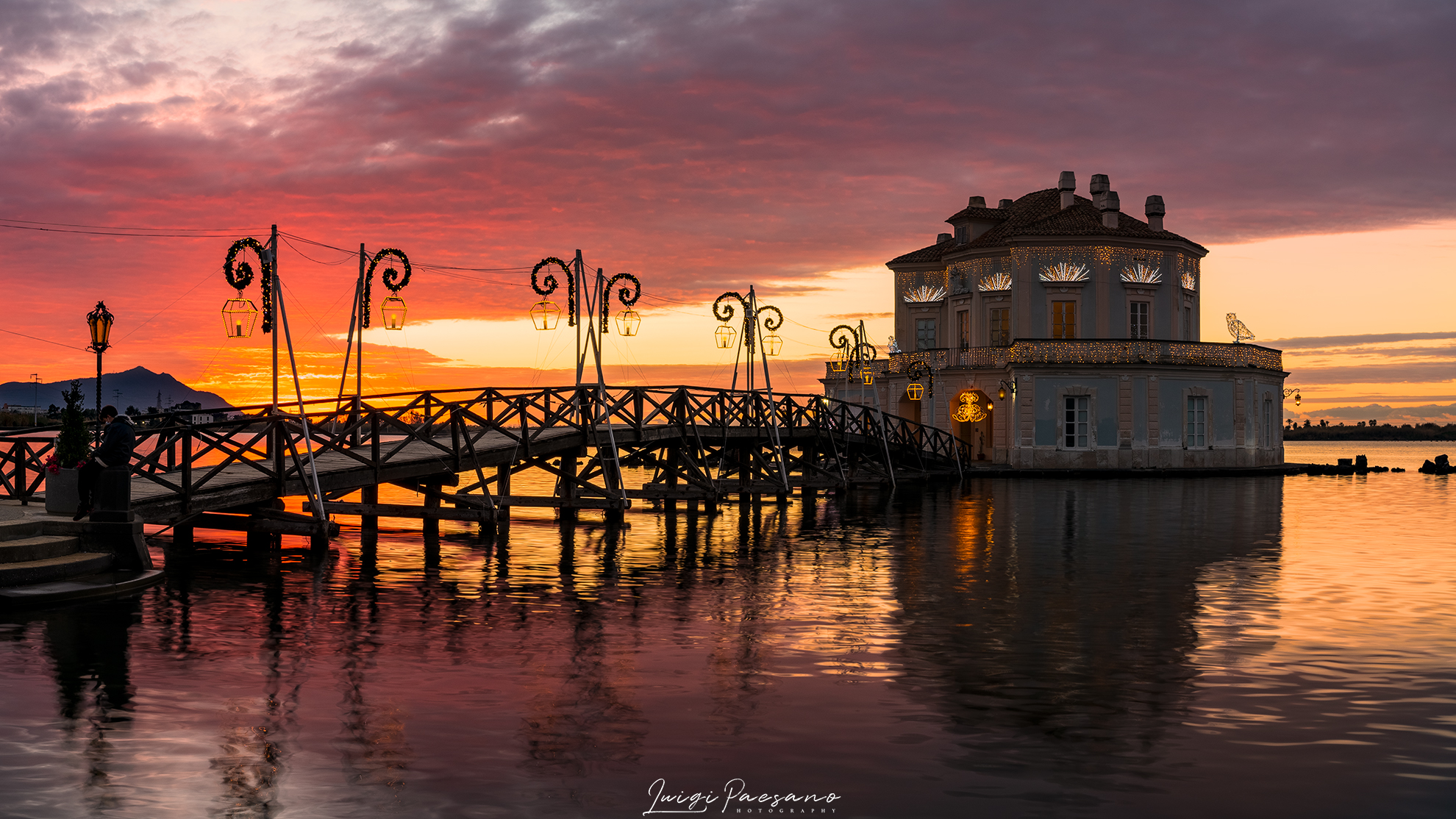 Tramonto Casina Vanvitelliana