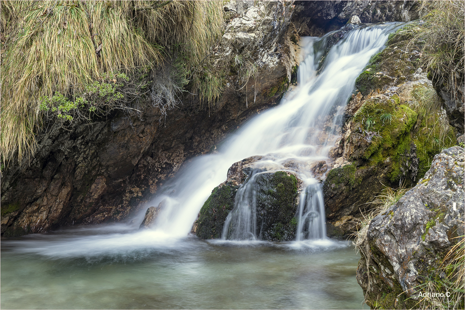 Cascatella in Val Vertova.