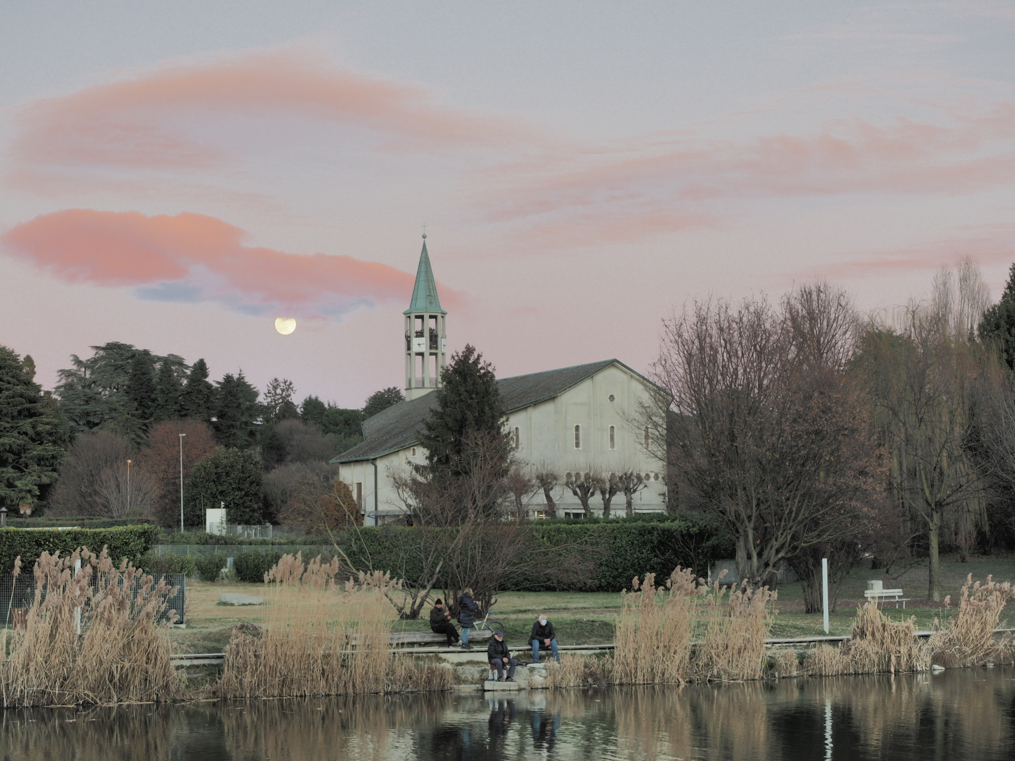 Full moon in Giussano