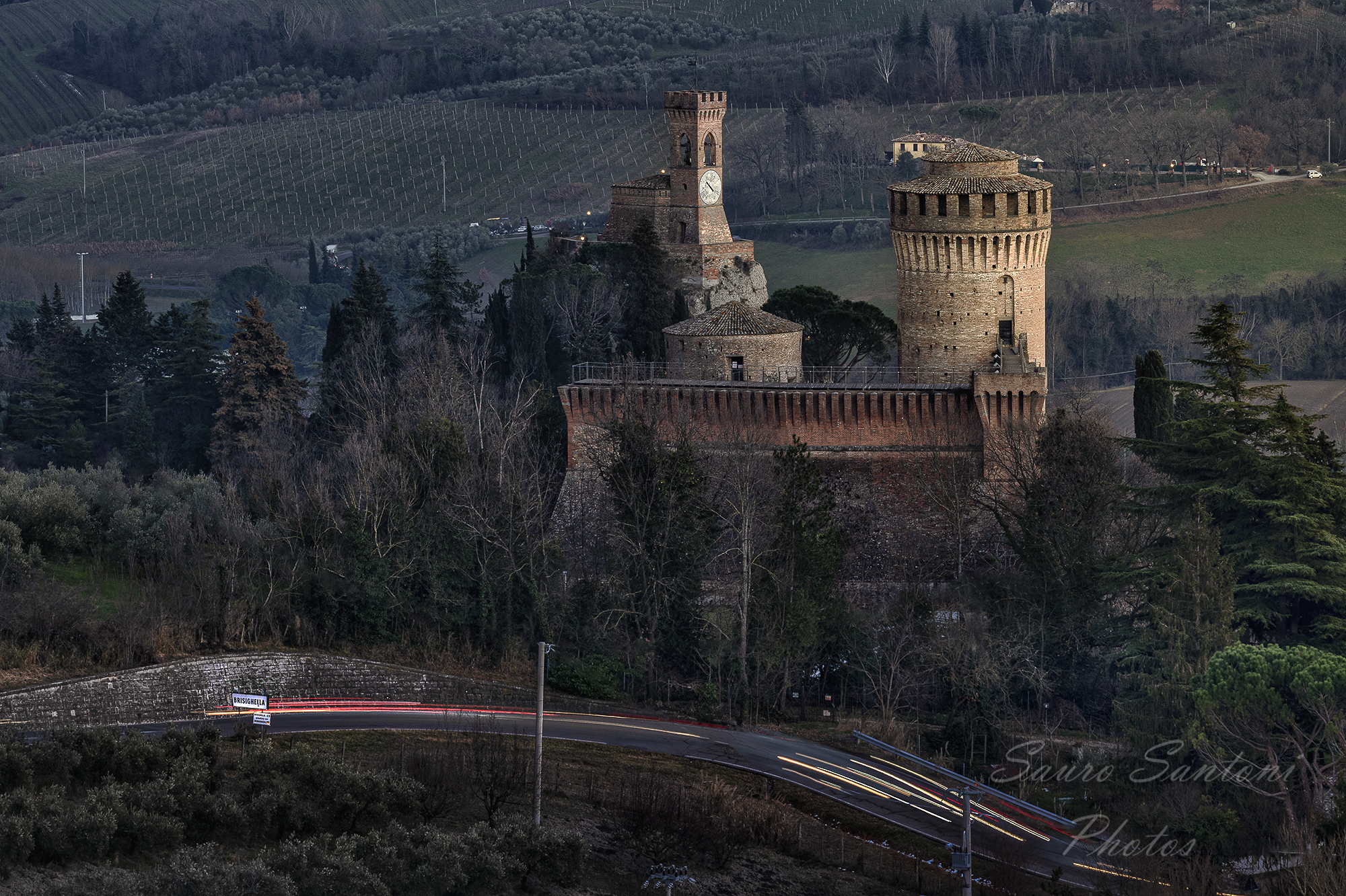 Brisighella towards sunset ..