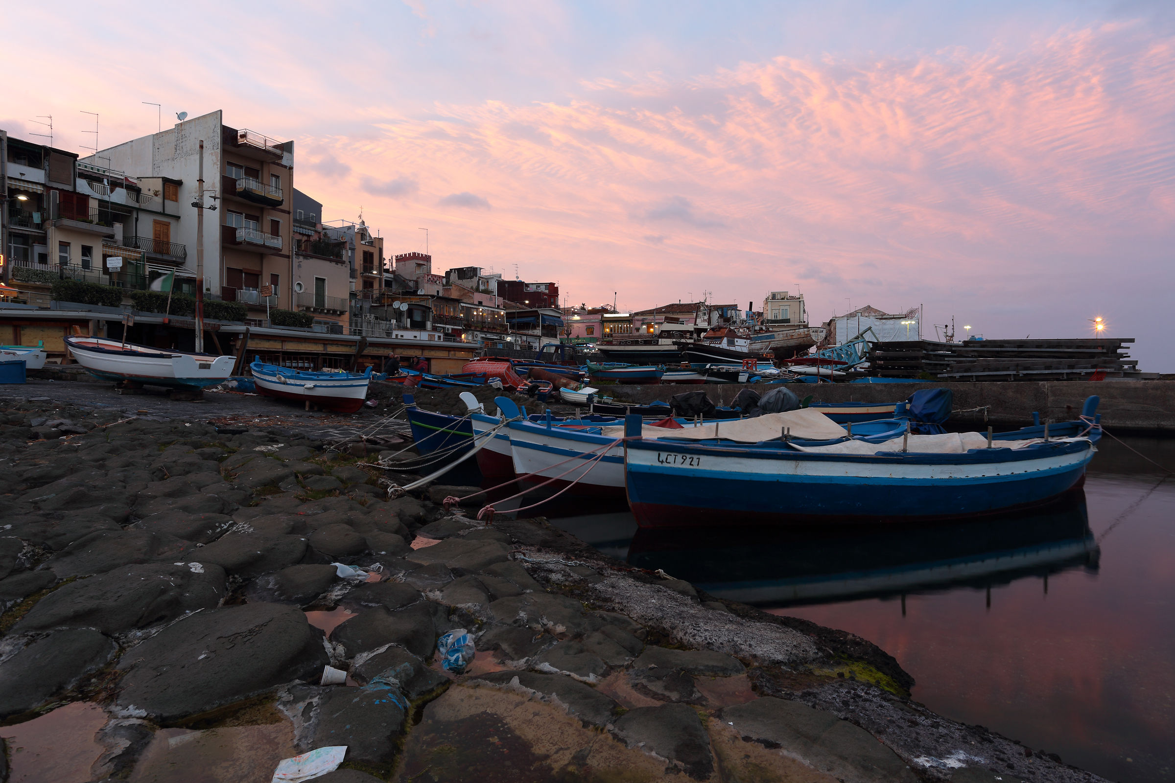 Sul far della sera ad Acitrezza