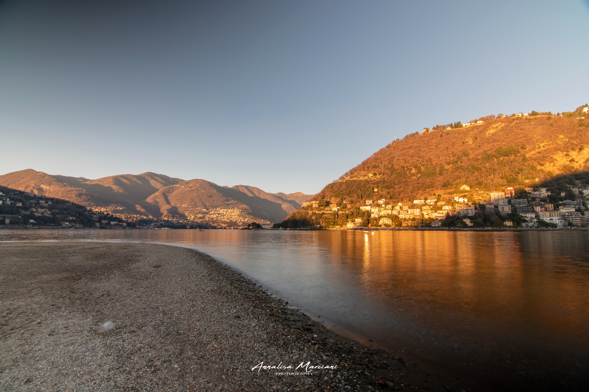 Golden Hour in Como