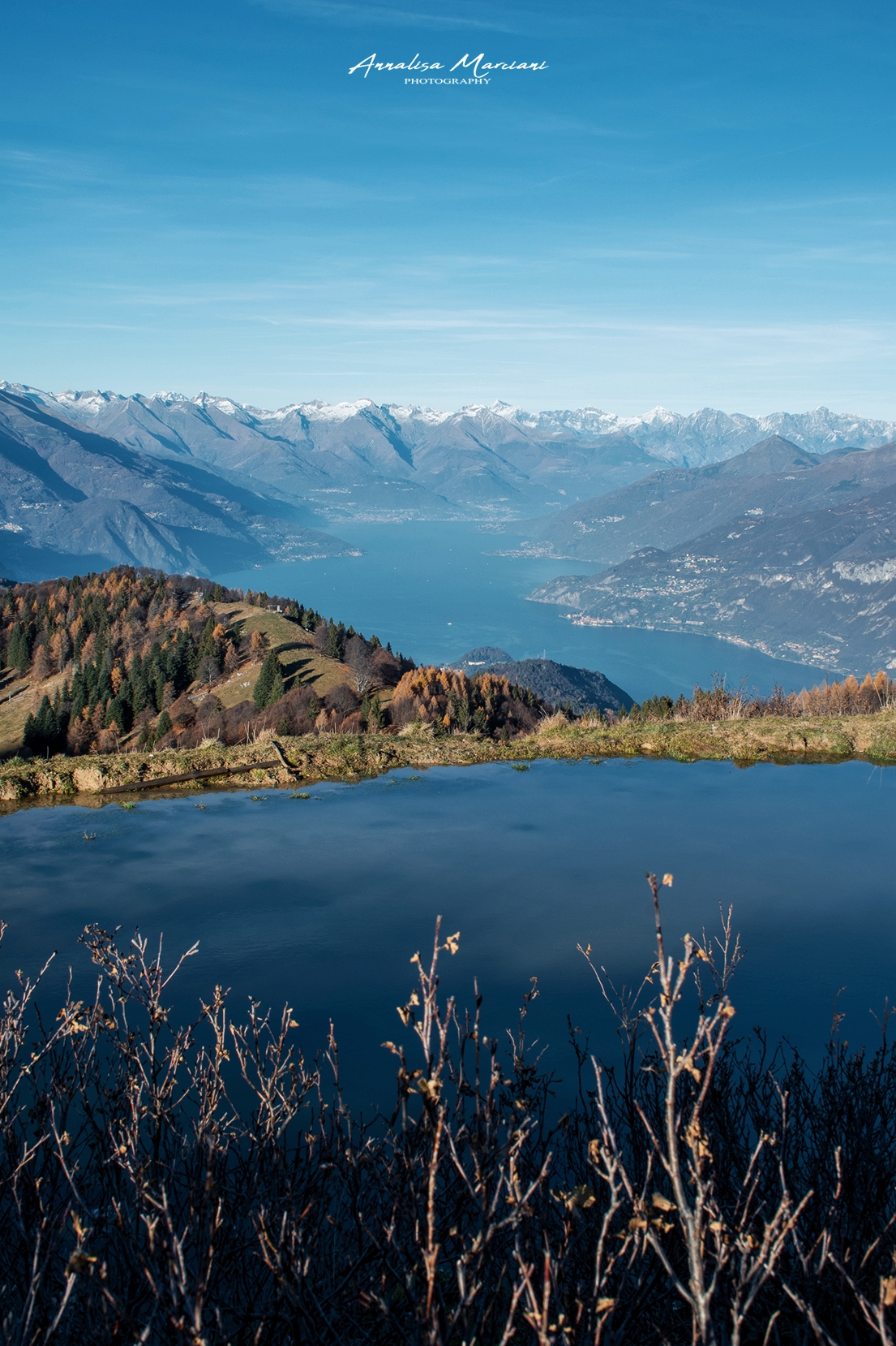 Con i piedi sul Re del Triangolo Lariano