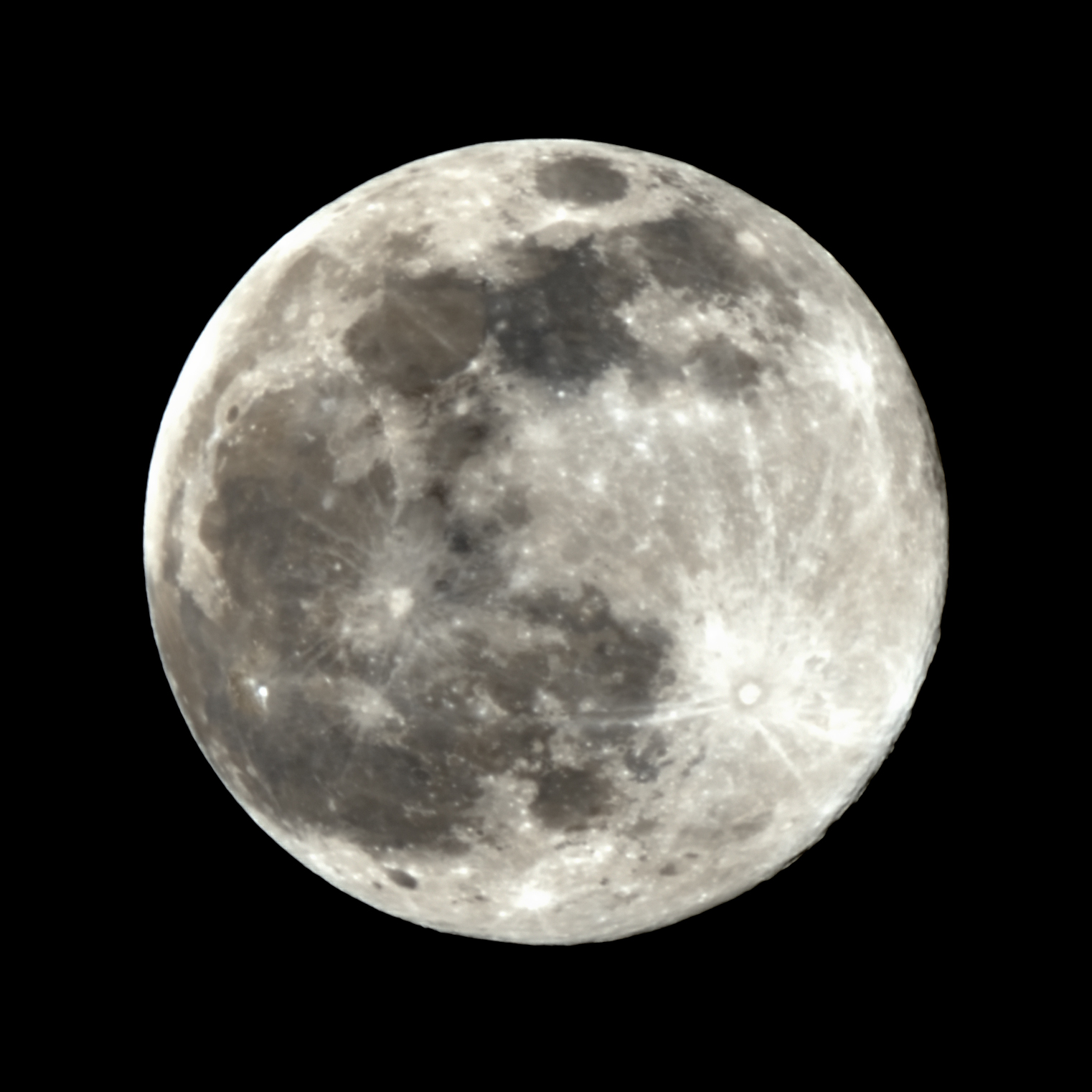 luna con catadiottrico