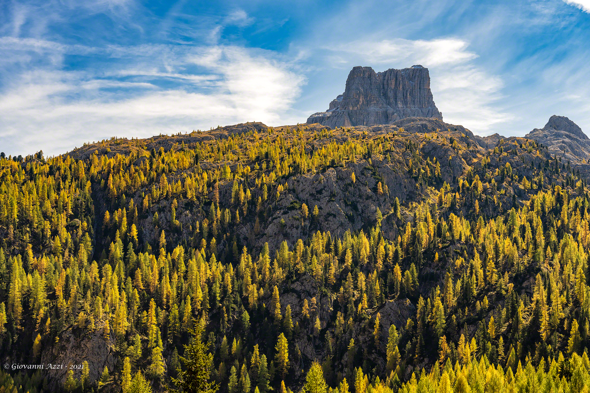 Dolomite autumn views